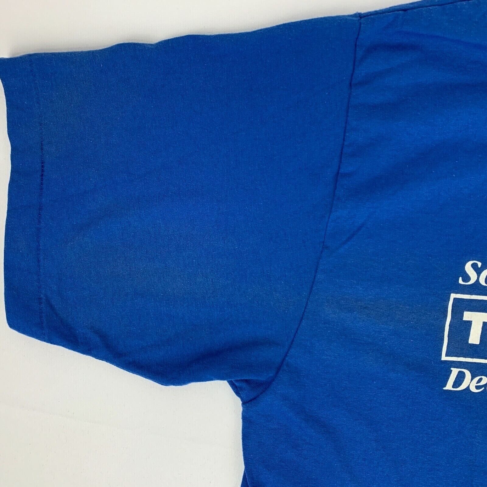 Hanes Vintage 90s Soltex Polymer Corporation T Shirt XL X-Large Size US XL / EU 56 / 4 - 6 Thumbnail