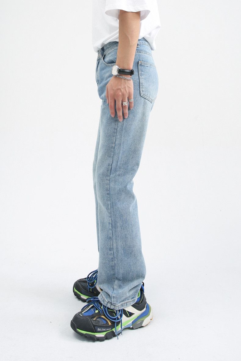 Japanese Brand Japanese-Style Versatile Wide-Leg Washed Flared Jeans Size US 32 / EU 48 - 4 Thumbnail
