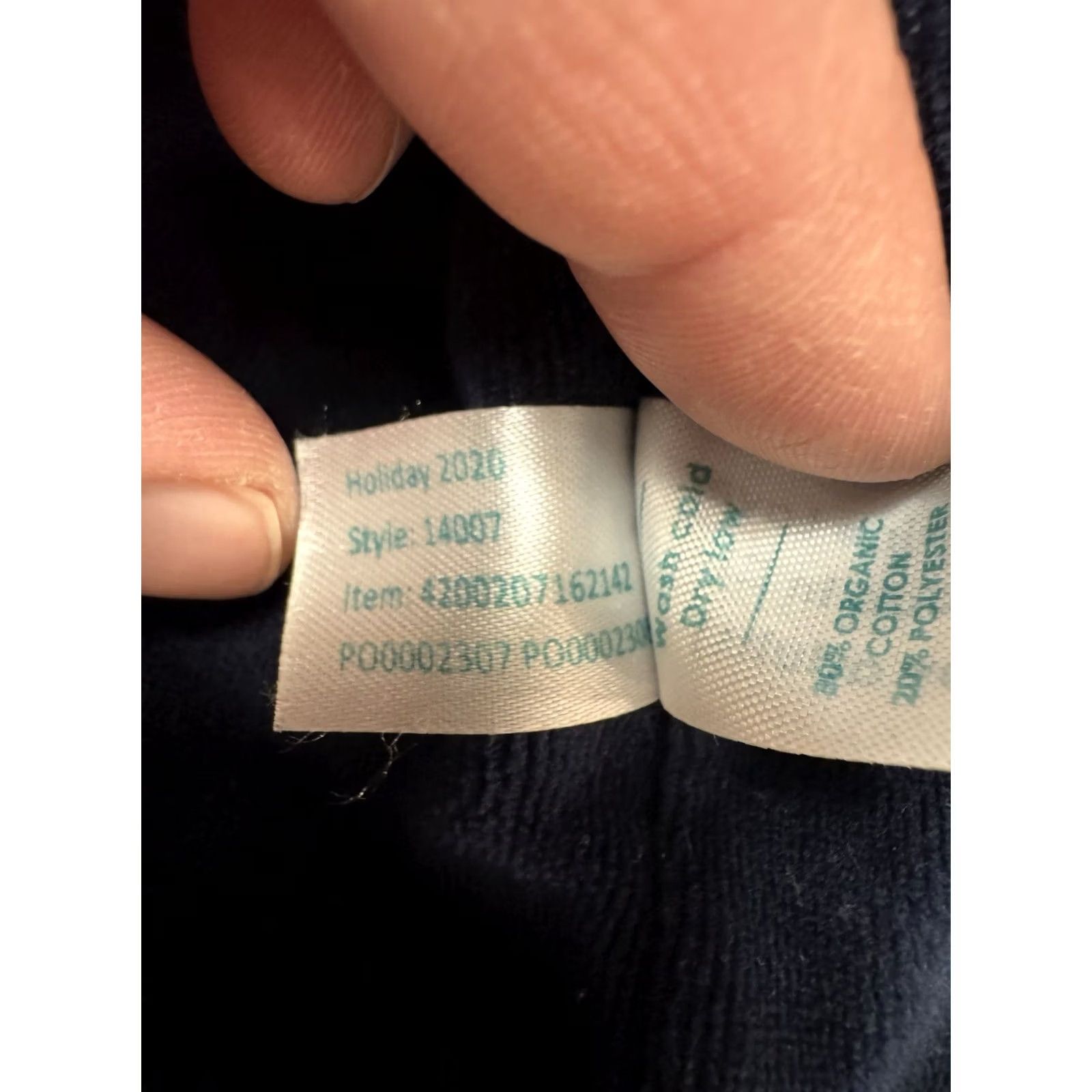 Marine Layer Marine Layer Bathrobe Blue Cotton Blend Tie Closure Unisex Adults S Regular XS/S Size ONE SIZE - 7 Thumbnail