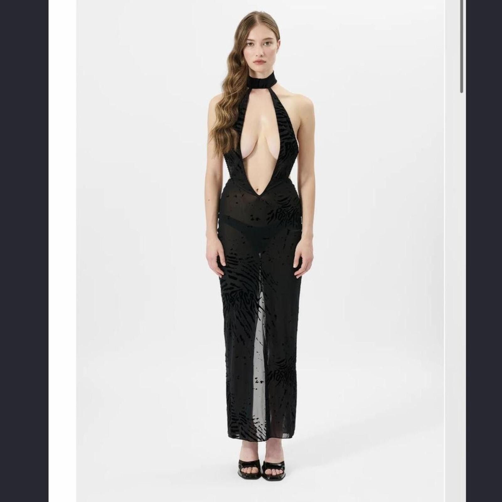 Other Poster girl - BARE DRESS BLACK ZEBRA PRINT Size XS / US 0-2 / IT 36-38 - 1 Thumbnail