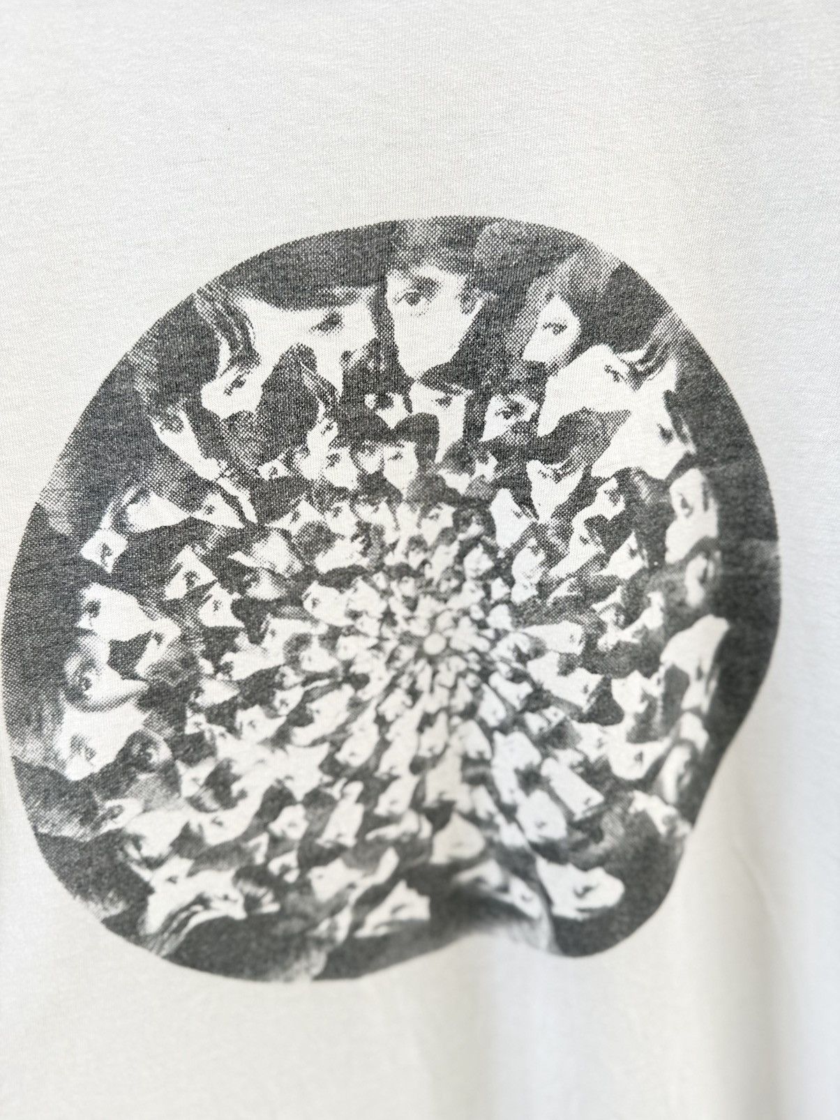 Band Tees Thrashed Vintage 90s The Beatles She Said Paper Thin Grunge Size US L / EU 52-54 / 3 - 2 Thumbnail