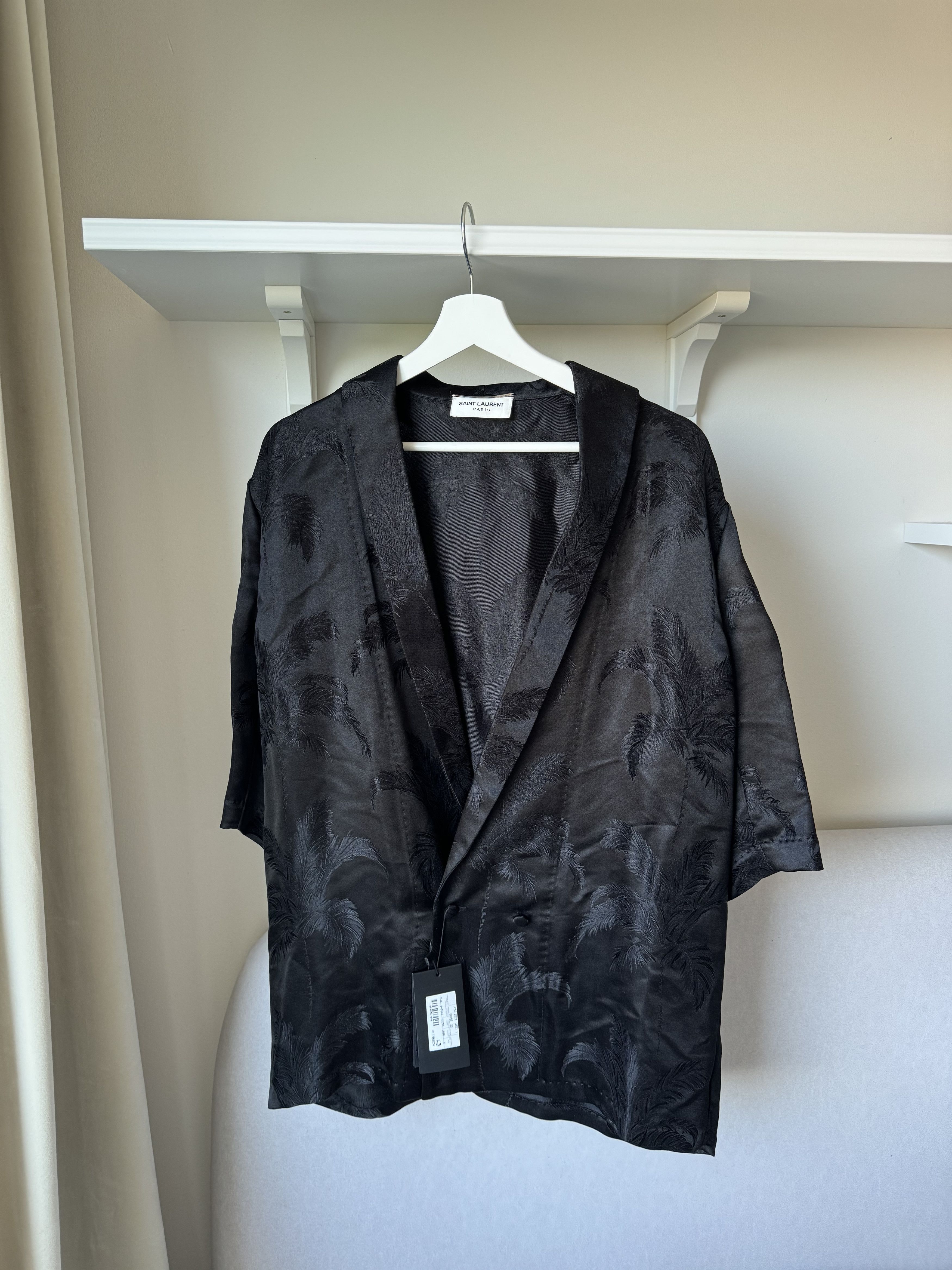 Saint Laurent Paris Saint Laurent Silk Hedi Slimane shirts Size US M / EU 48-50 / 2 - 1 Thumbnail