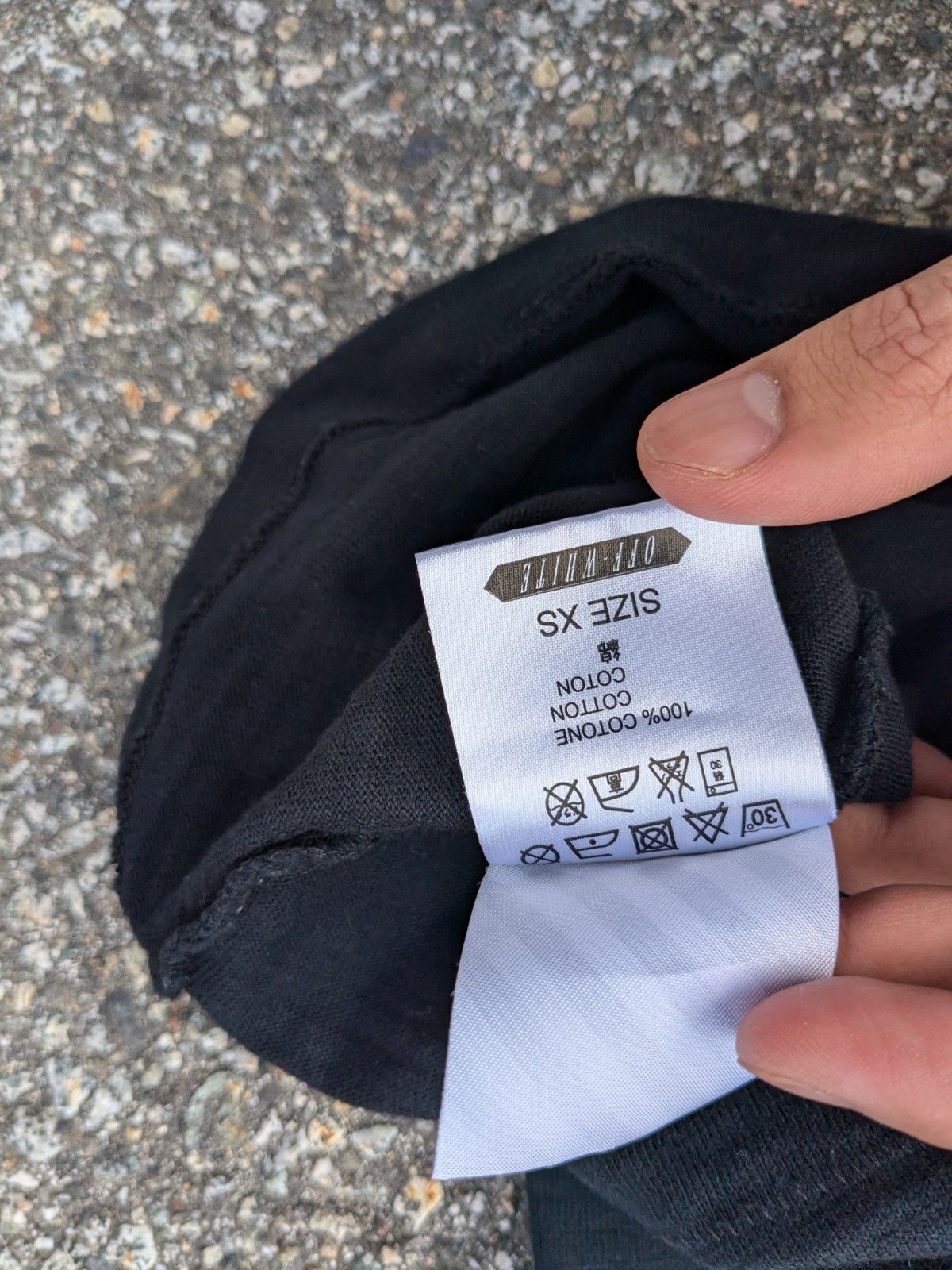 Off-White Off White tshirt waves start from nothing Size Xs Size US XS / EU 42 / 0 - 4 Thumbnail