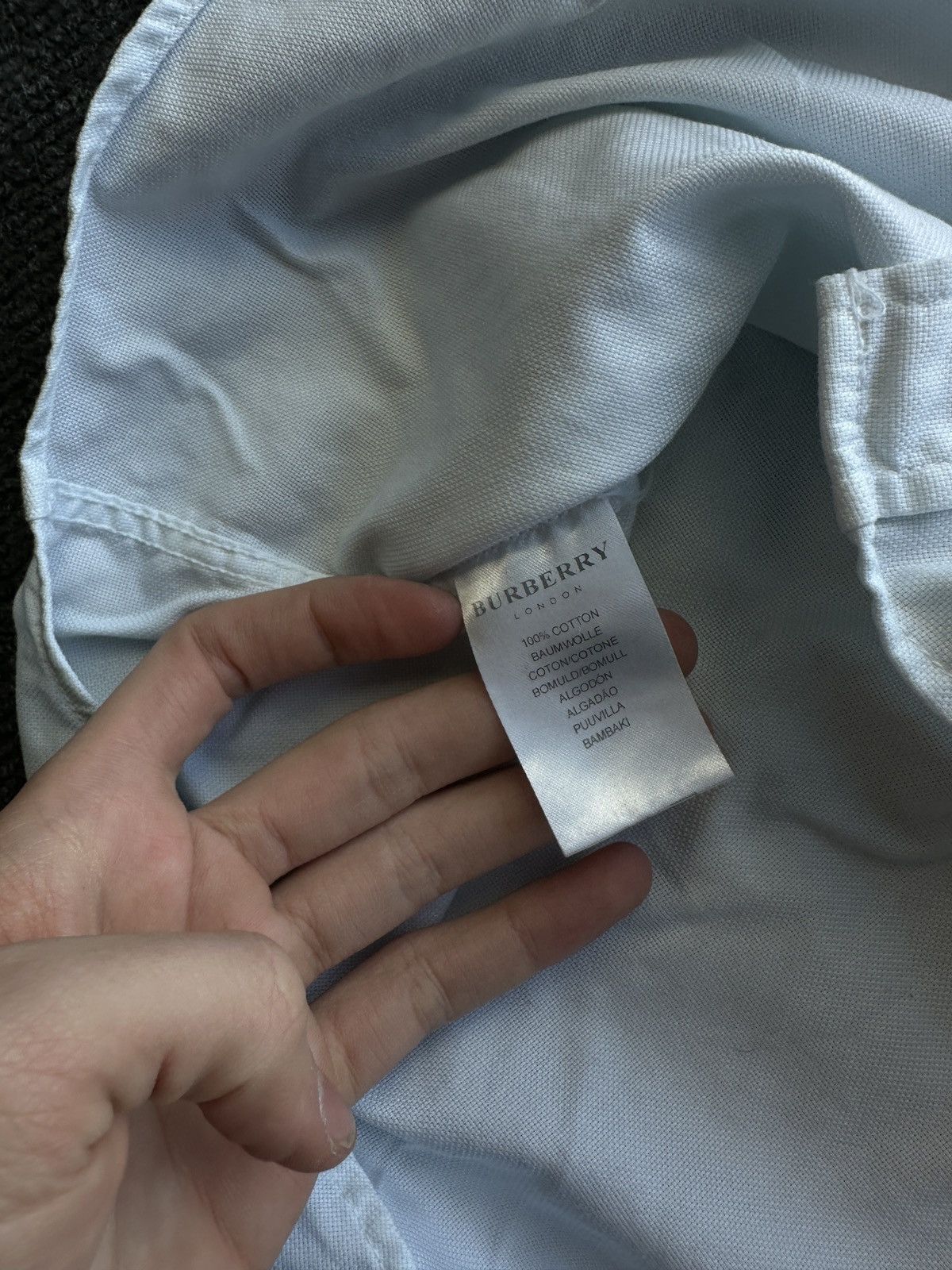 Burberry BURBERRY 🚨 MEN BUTTON UP SHIRT LUXURY NOVA CHECK Size US XL / EU 56 / 4 - 11 Thumbnail