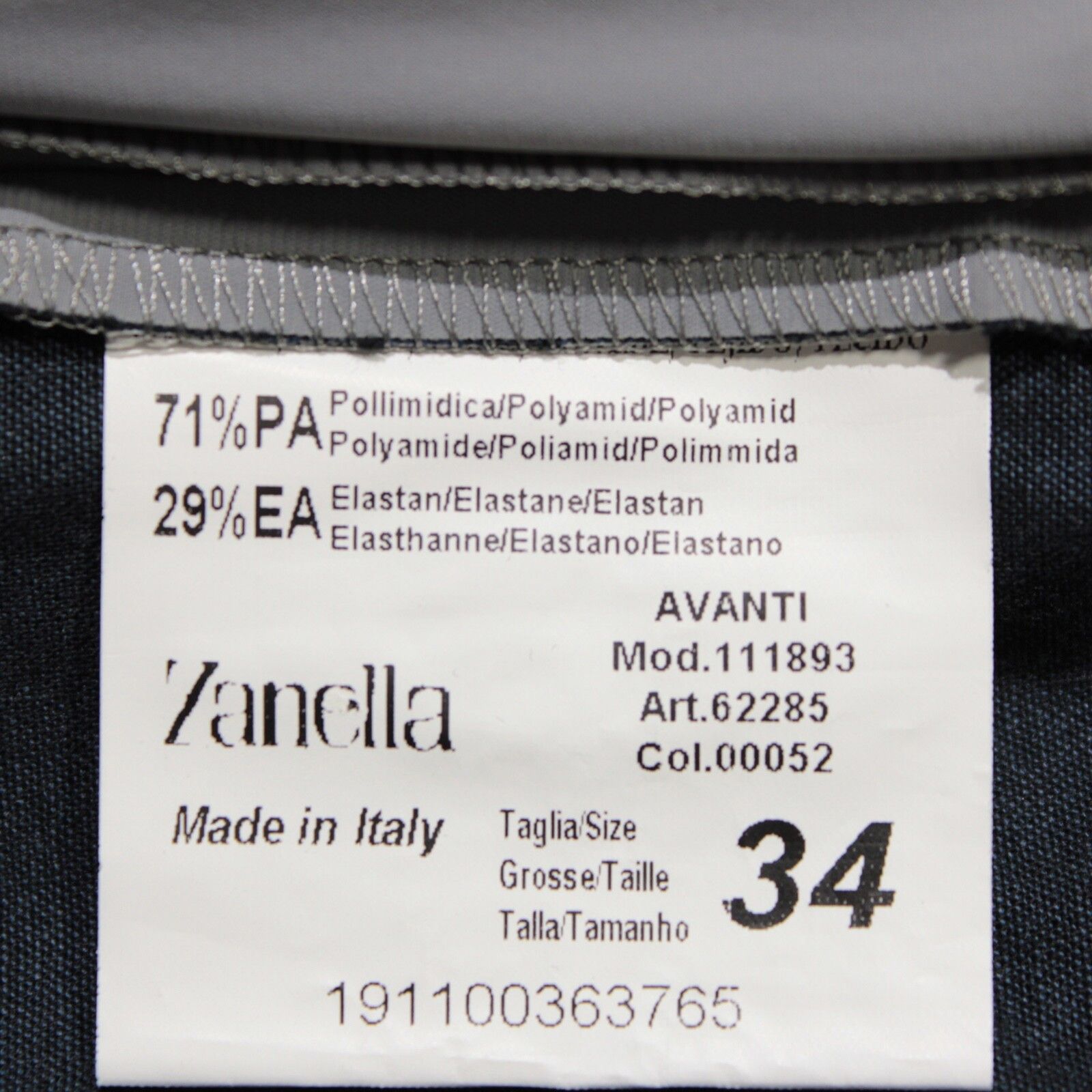 Zanella Zanella New with tags Casual Pants Size 34 US In Gray Size US 34 / EU 50 - 6 Thumbnail