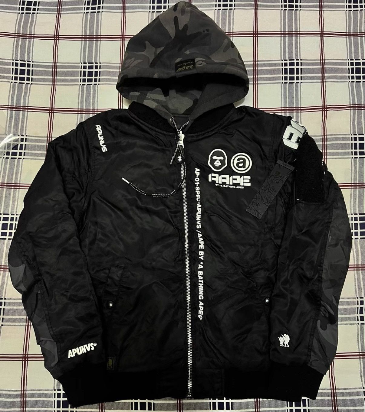Bape AAPE OG Nigo era reversible limited edition cotton jacket Size US L / EU 52-54 / 3 - 2 Thumbnail