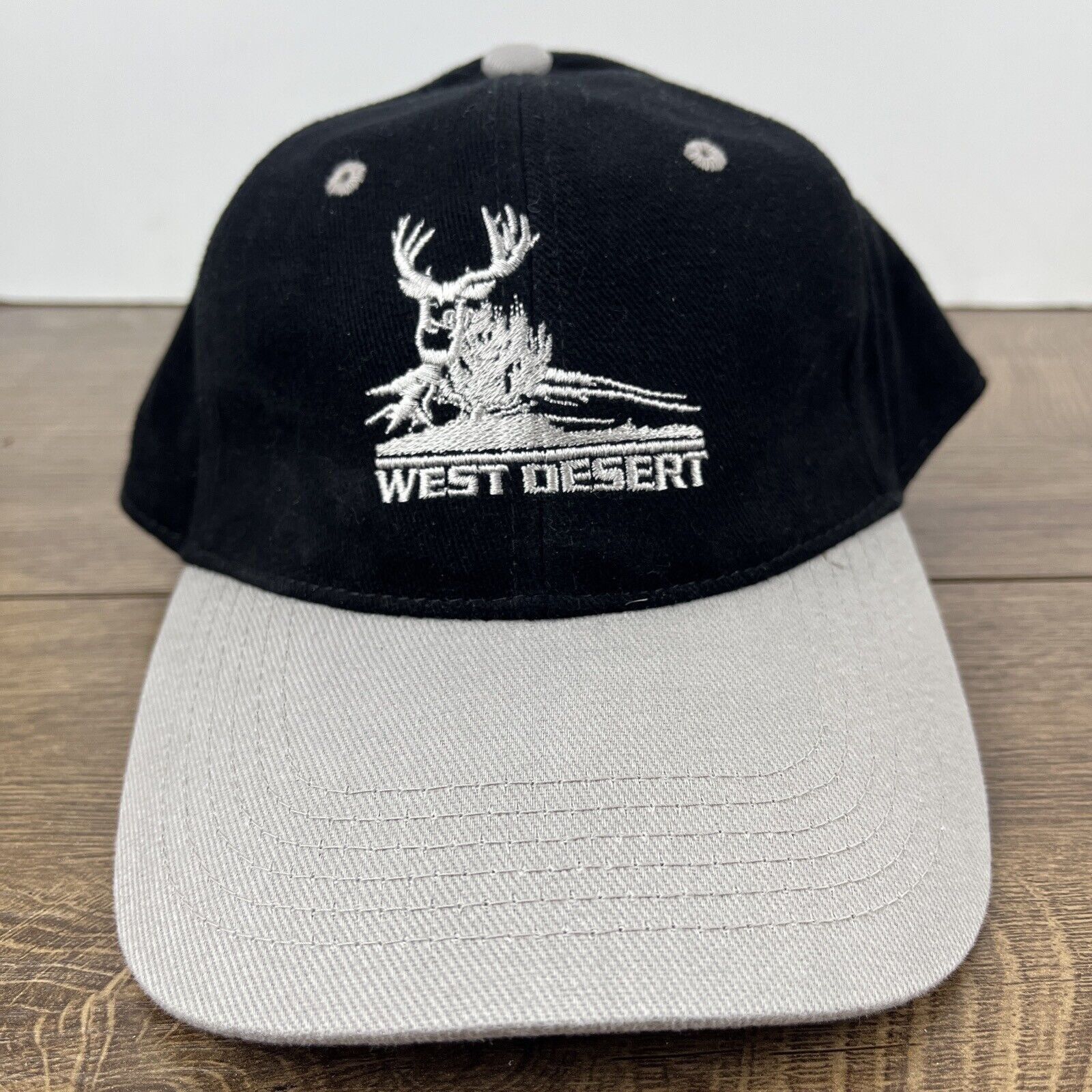 Other West Desert Hat Mule Deer Foundation Hat Black Adjustable Ad Size ONE SIZE - 3 Thumbnail
