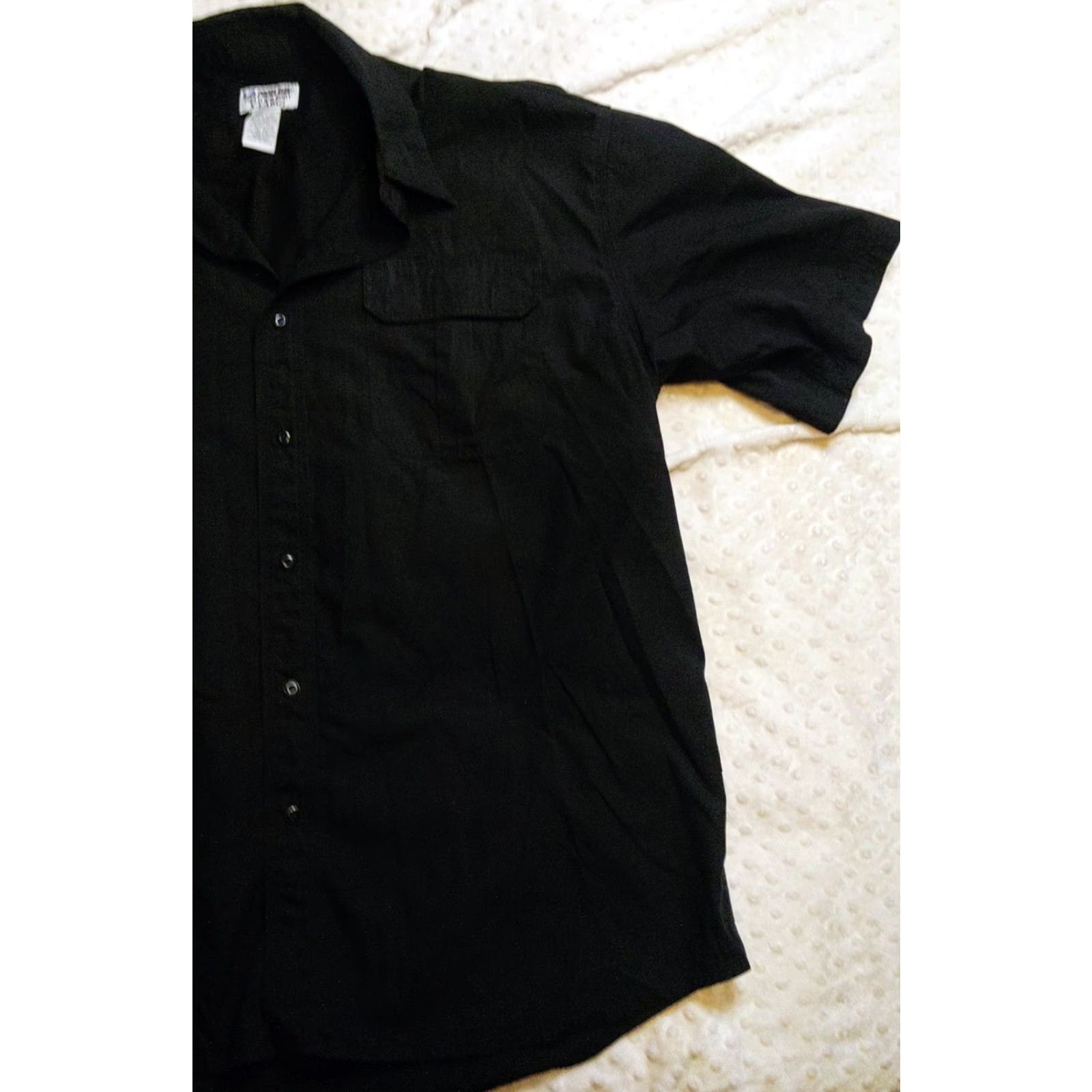 Vintage LA Police Gear Short Sleeve Button Up Tactical Field Shirt Mens XL Black Shirt Size US XL / EU 56 / 4 - 2 Thumbnail