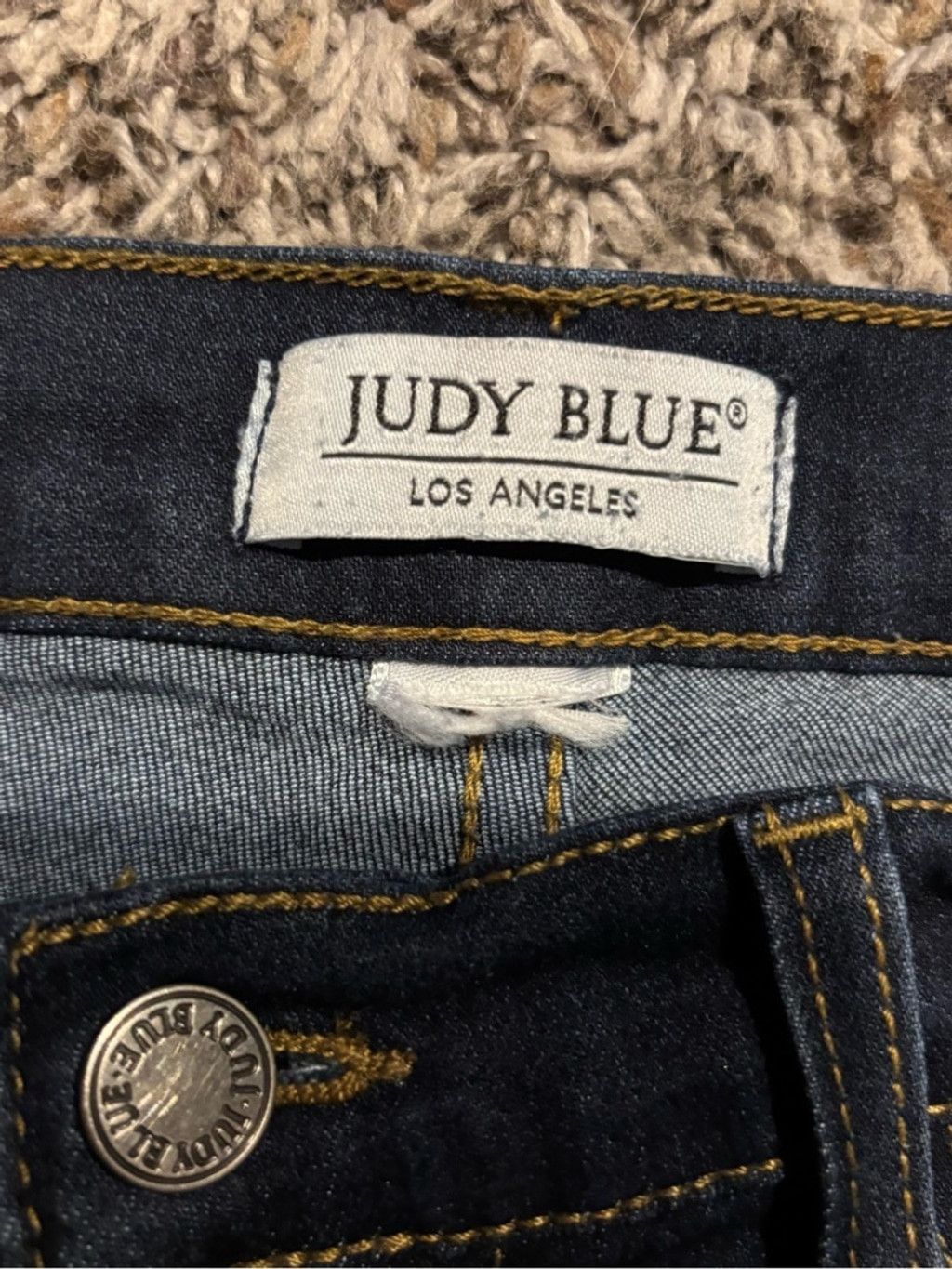 Judy Blue Women's Judy Blue Dark Blue Flare Jeans Size 28" / US 6 / IT 42 - 3 Thumbnail