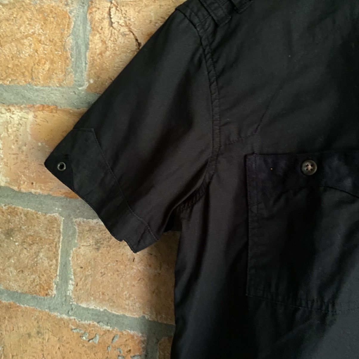 PPFM PPFM Black Short-Sleeve Hoodie Shirt Size US S / EU 44-46 / 1 - 10 Thumbnail
