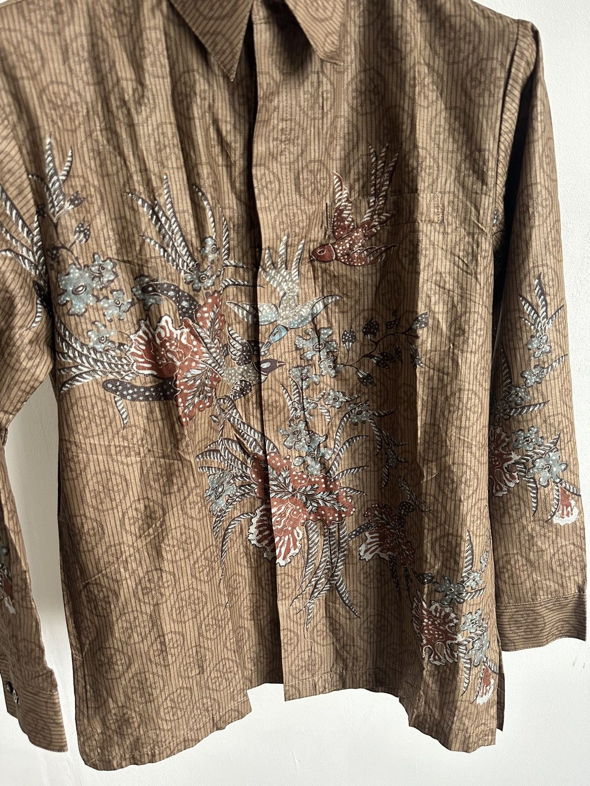 Cowboy Equipment × Vintage Sutra Putih vintage cowboy-inspired shirt Size US M / EU 48-50 / 2 - 3 Thumbnail