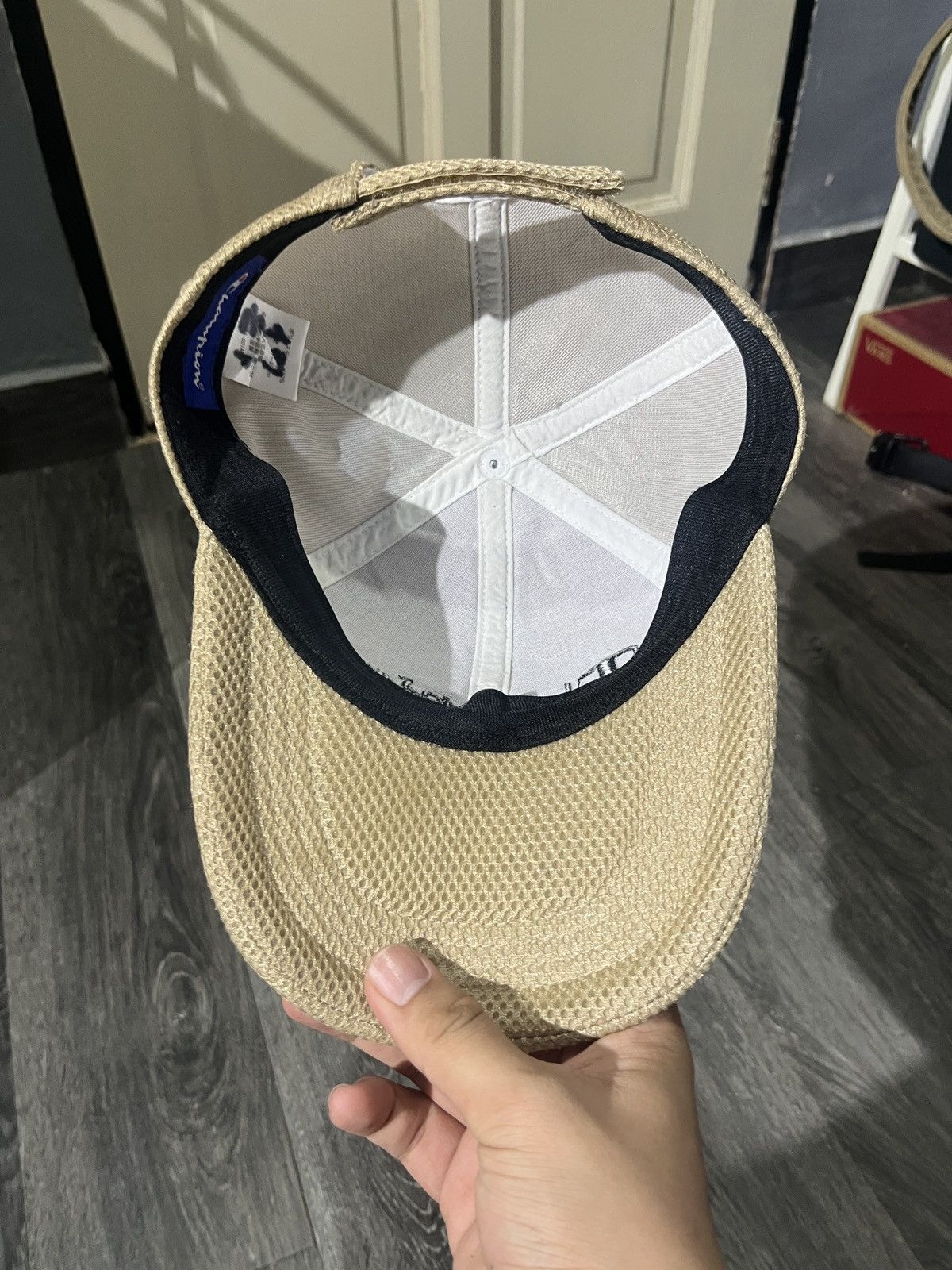 Champion Champion Embroid Brown Cap Size ONE SIZE - 3 Thumbnail