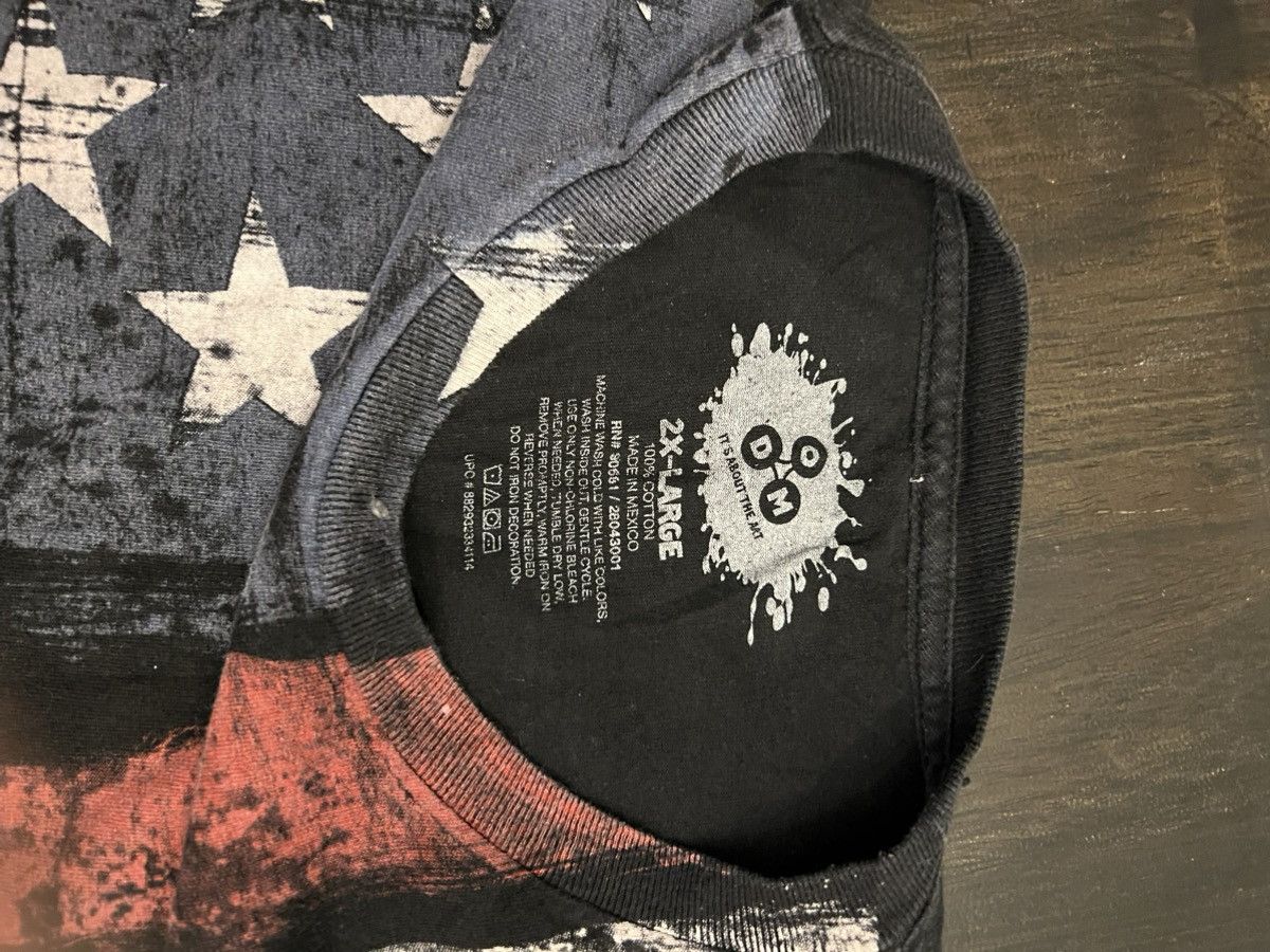Vintage Vintage American Flag Graphic Tee Size US XXL / EU 58 / 5 - 4 Thumbnail