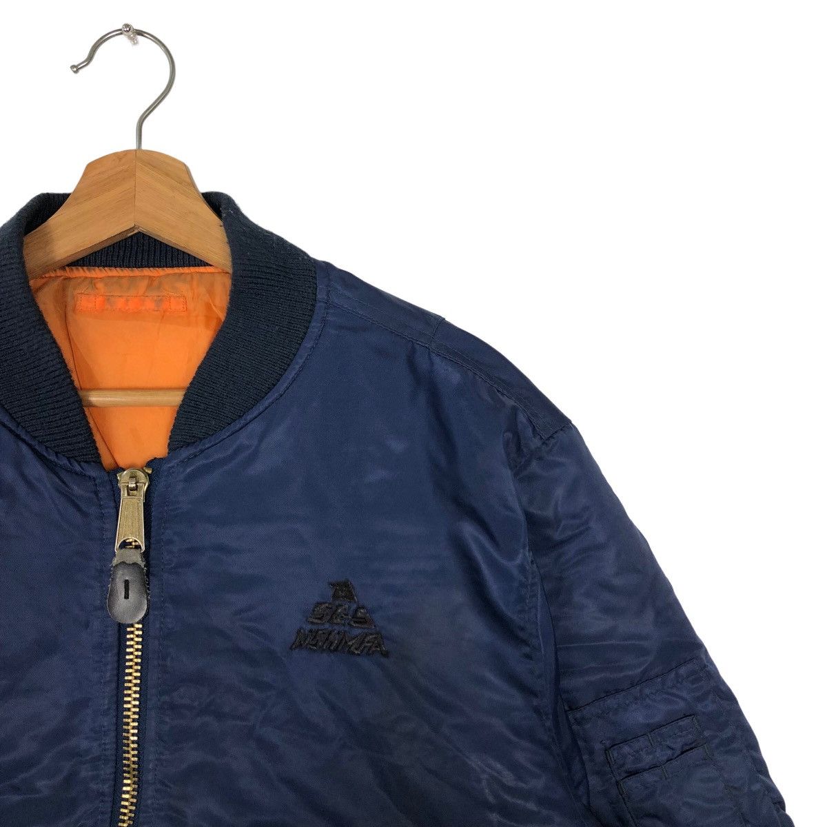 Japanese Brand 🔥90s RIOT RIOT REVERSIBLEMBOMBER JACKET MILITARY COLLECTION Size US M / EU 48-50 / 2 - 6 Thumbnail