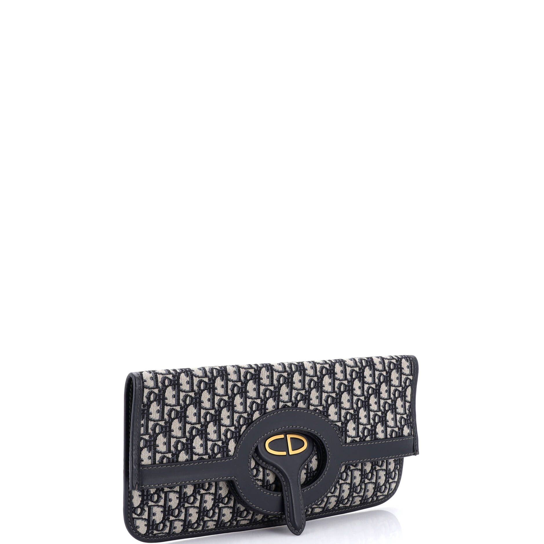 Dior Fold Over Clutch Oblique Canvas Size ONE SIZE - 1 Thumbnail
