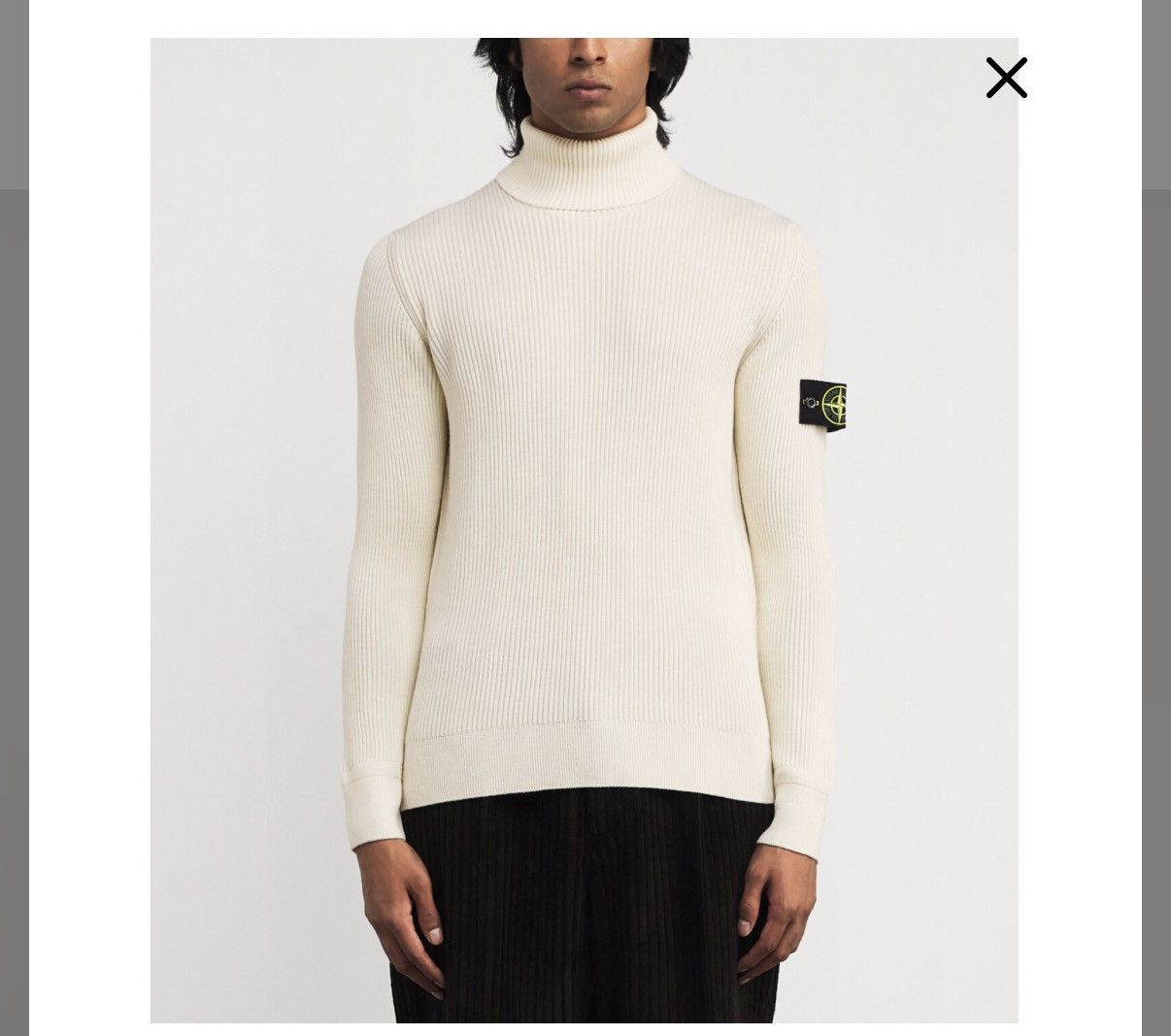 Stone Island Wool Rollneck Sweater Size US L / EU 52-54 / 3 - 1 Thumbnail
