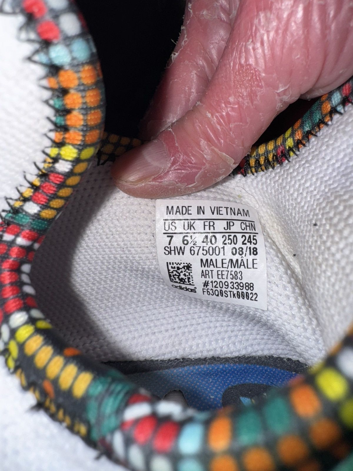 Adidas PW SOLAR HU NMD Size US 7 / EU 40 - 6 Thumbnail