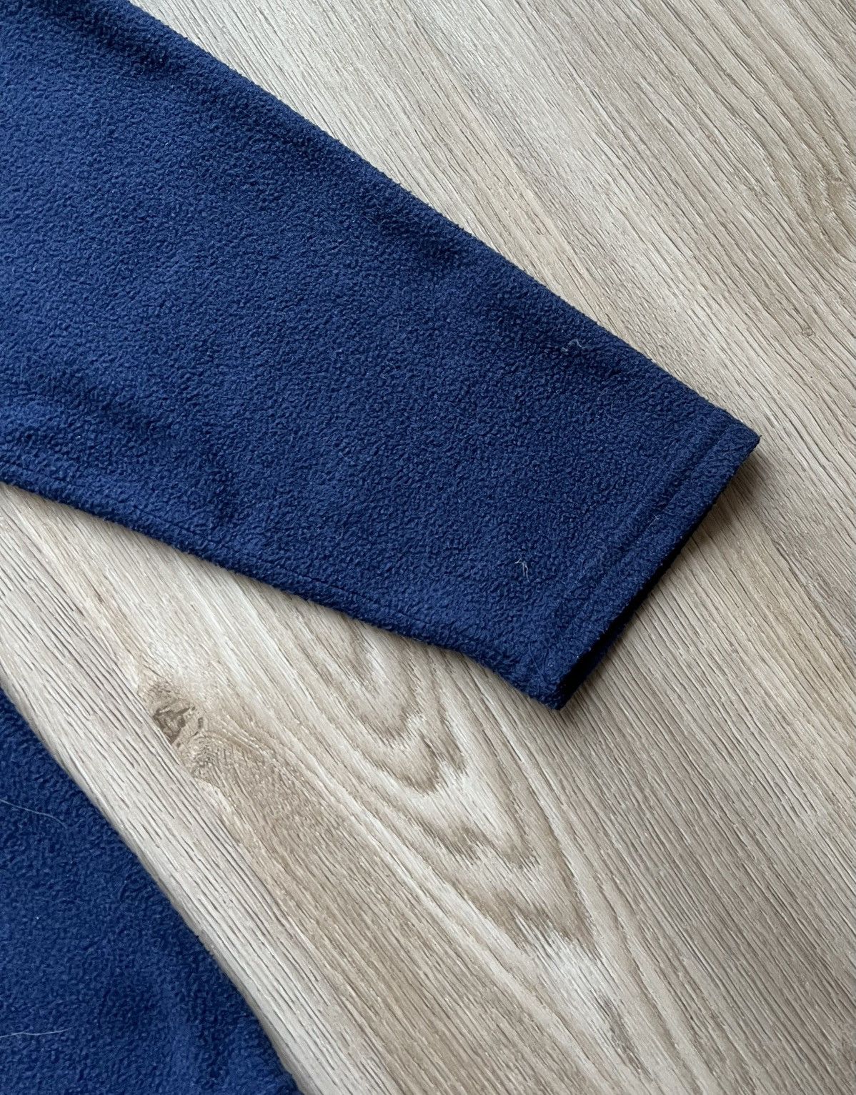 Patagonia × Vintage Vintage Patagonia Capilene 1/4 Zip Fleece Pullover Navy Blue Size US M / EU 48-50 / 2 - 4 Thumbnail