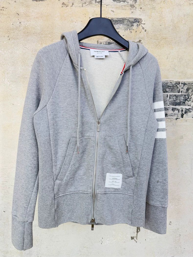 Thom Browne Thom Browne Zippered hoodie Size US XS / EU 42 / 0 - 2 Thumbnail