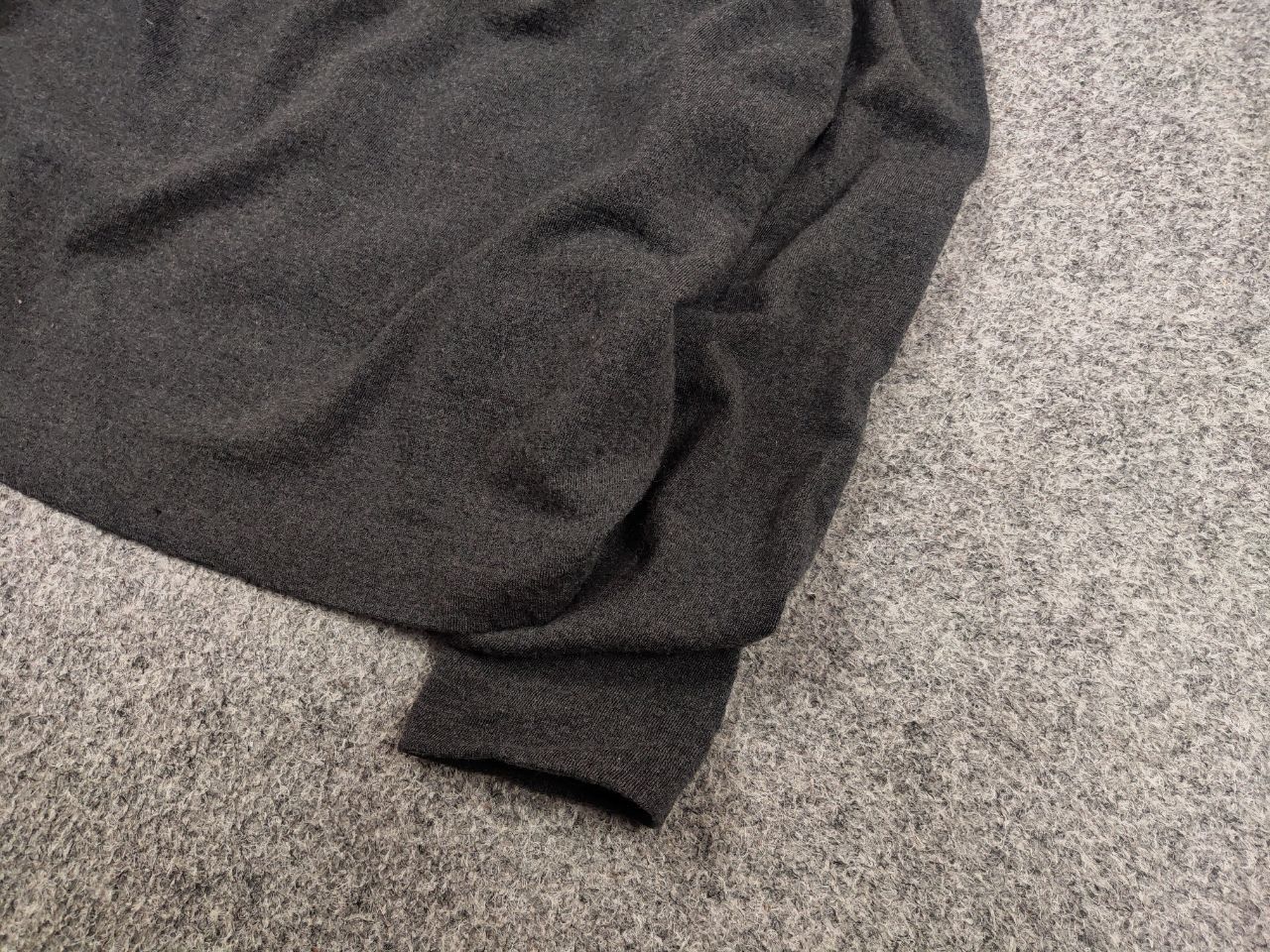 Designer Christa De Carouge Design Gray Wool Oversized Light Sweater Size ONE SIZE - 5 Thumbnail