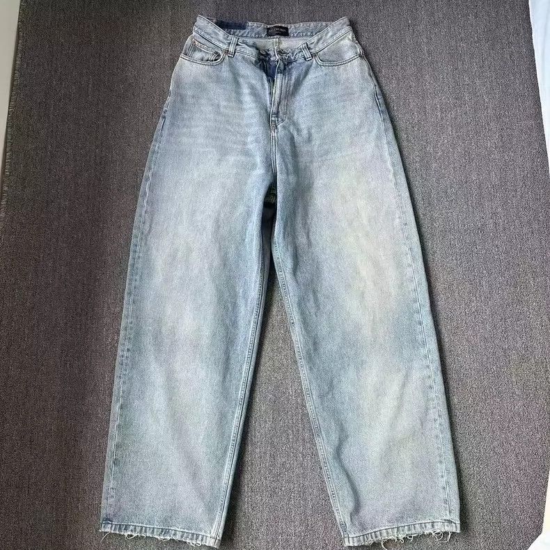 Balenciaga Balenciaga size M Fw22 vintage high-waisted, water-washed Size US 27 - 1 Thumbnail