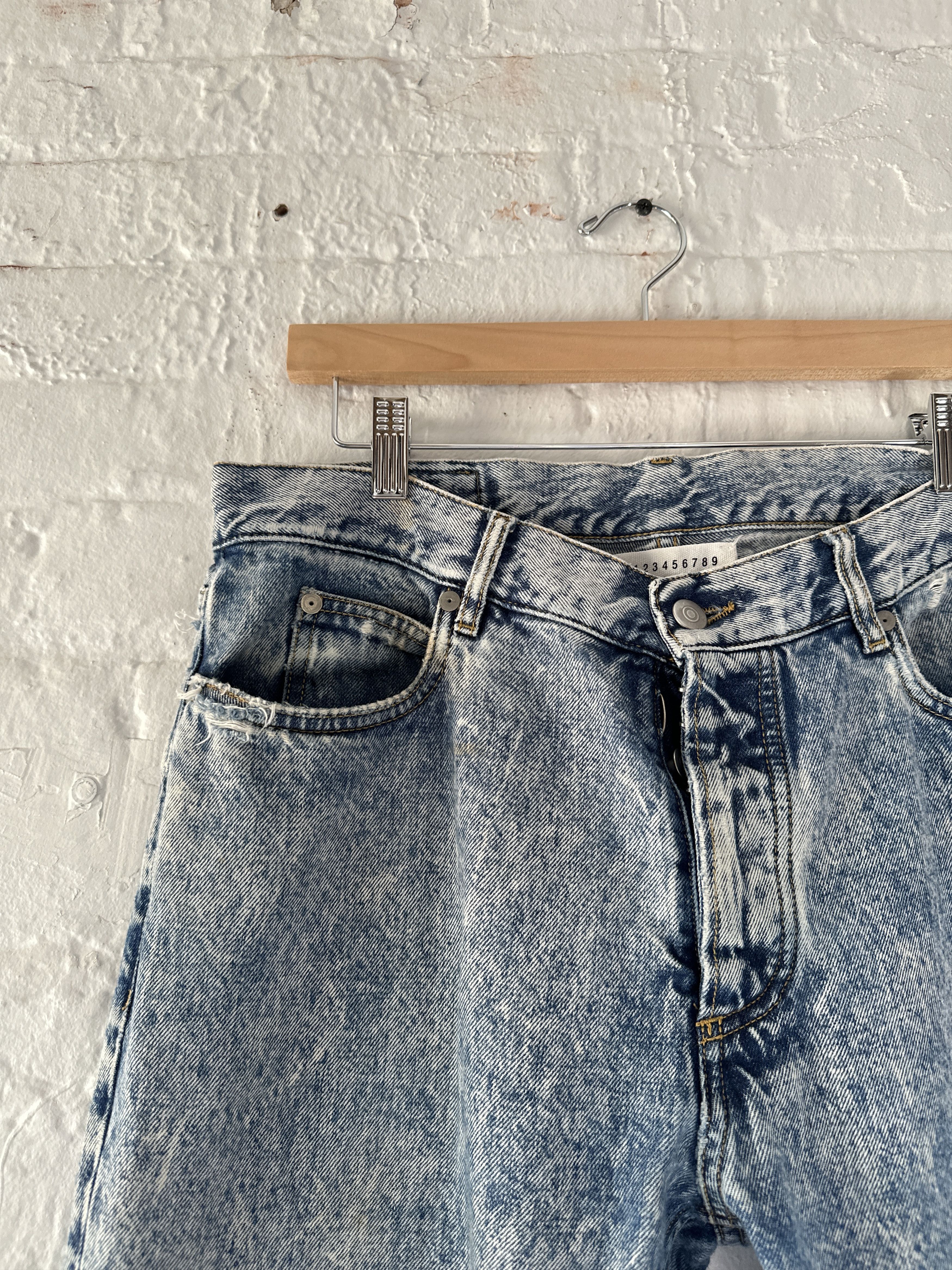 Maison Margiela Maison Margiela Straight Leg Jeans Size US 34 / EU 50 - 2 Thumbnail