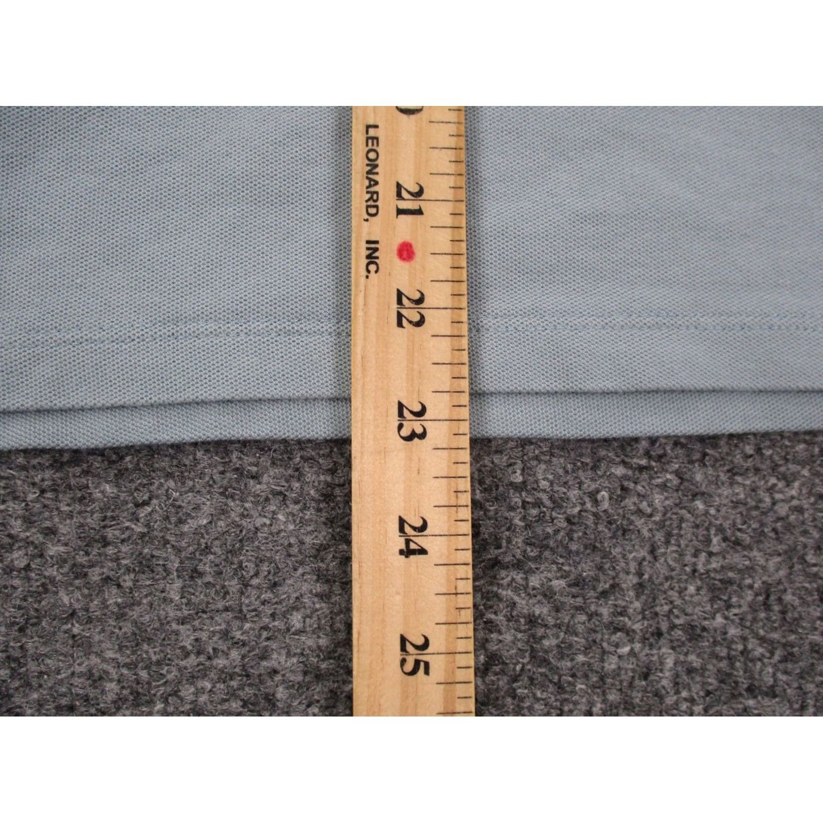 Sandro Sandro Shirt Mens L Blue Performance Polo Golf Paris Stretch Active Dress Casual Size US L / EU 52-54 / 3 - 4 Thumbnail