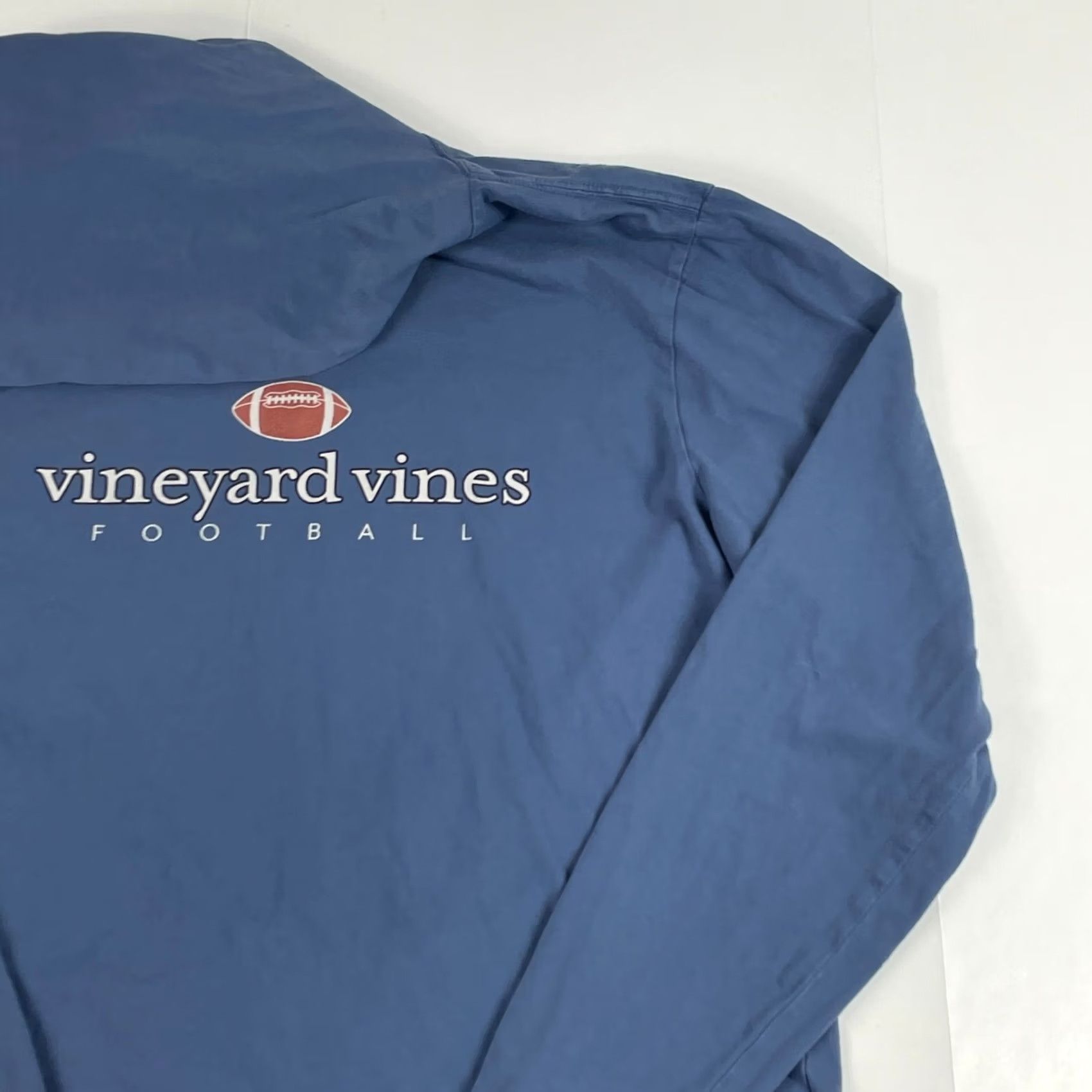 Vineyard Vines Vineyard Vines Shirt Mens Medium Blue Hooded Long Sleeve Activewear Fishing Hiking Football Size US M / EU 48-50 / 2 - 3 Thumbnail
