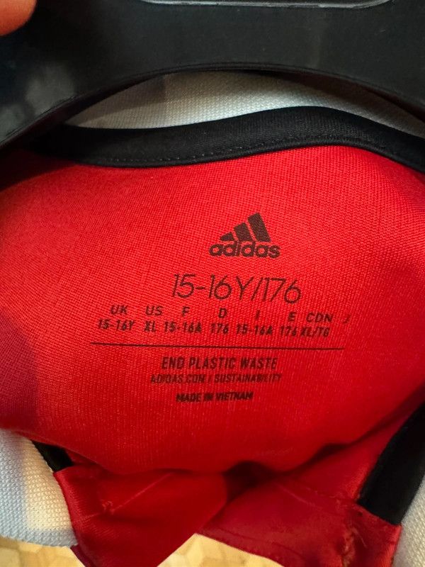 Adidas × Vintage Koszulka Adidas Manchester United 2022-23 Home Jersey fit M Size US M / EU 48-50 / 2 - 4 Thumbnail