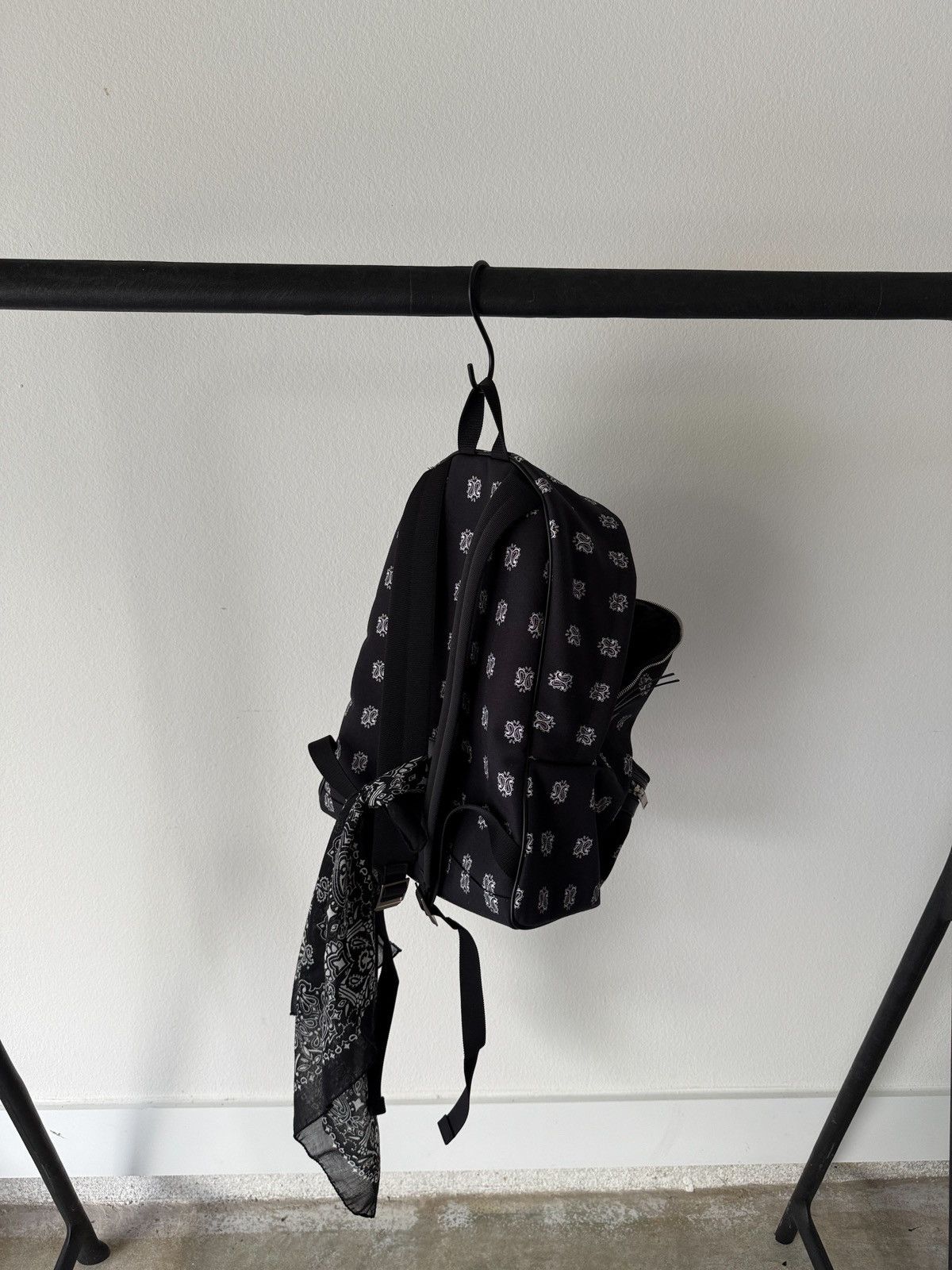 Saint Laurent Paris Saint Laurent Paris SS15 Paisley Backpack Hedi Slimane Size ONE SIZE - 10 Thumbnail