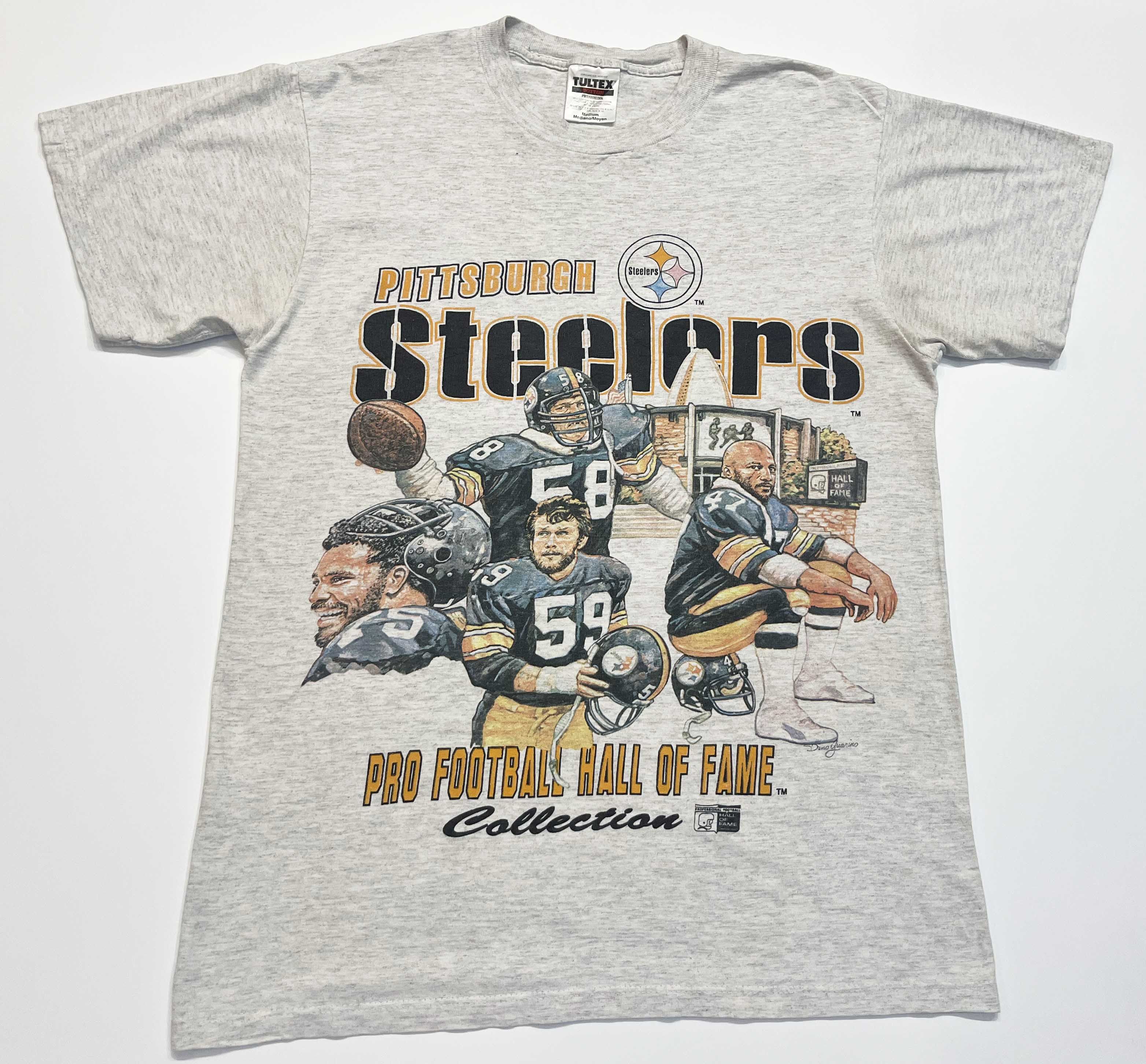 Tultex Vintage Tultex NFL Pittsburgh Steelers Football T-Shirt Size US M / EU 48-50 / 2 - 1 Thumbnail