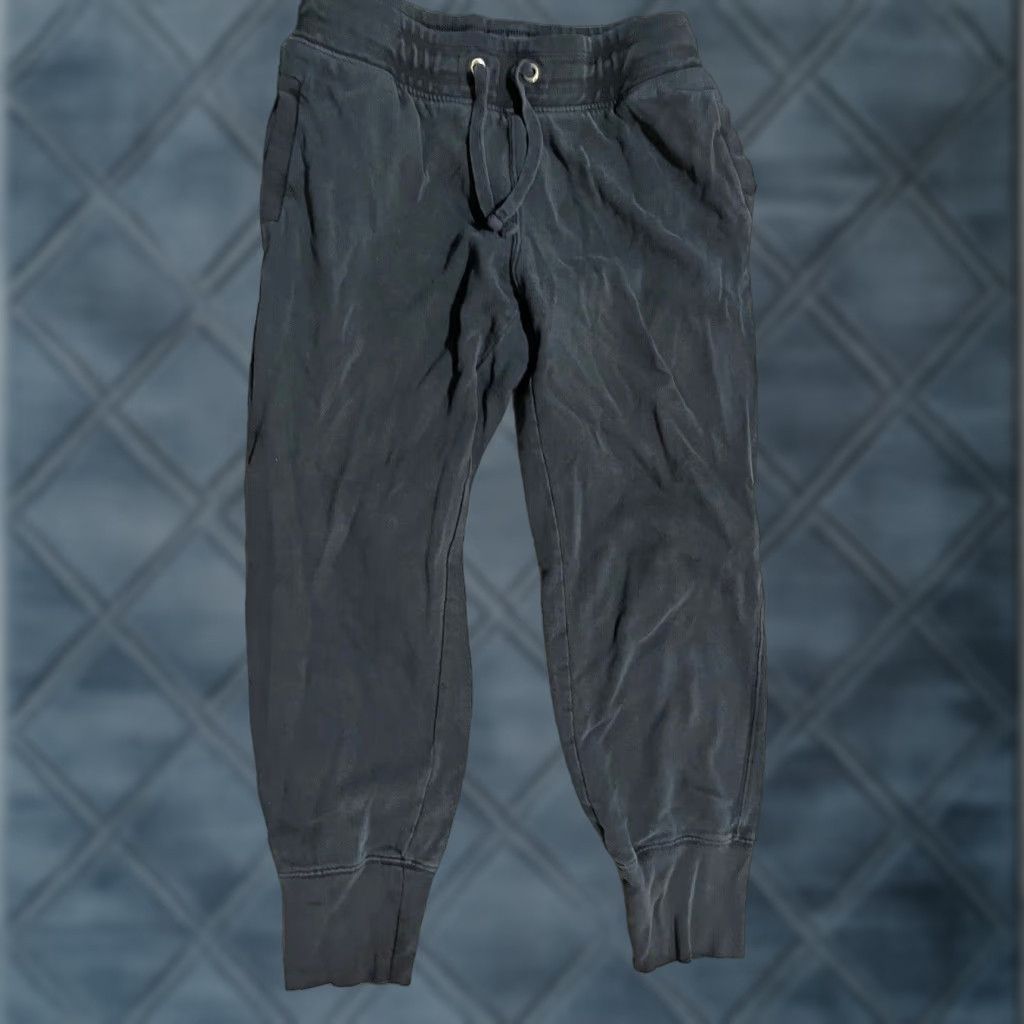 Gap VINTAGE Gap Womens Lounge Pants SweatPants Black Solid Size Small Casual Winter Size 28" / US 6 / IT 42 - 1 Thumbnail