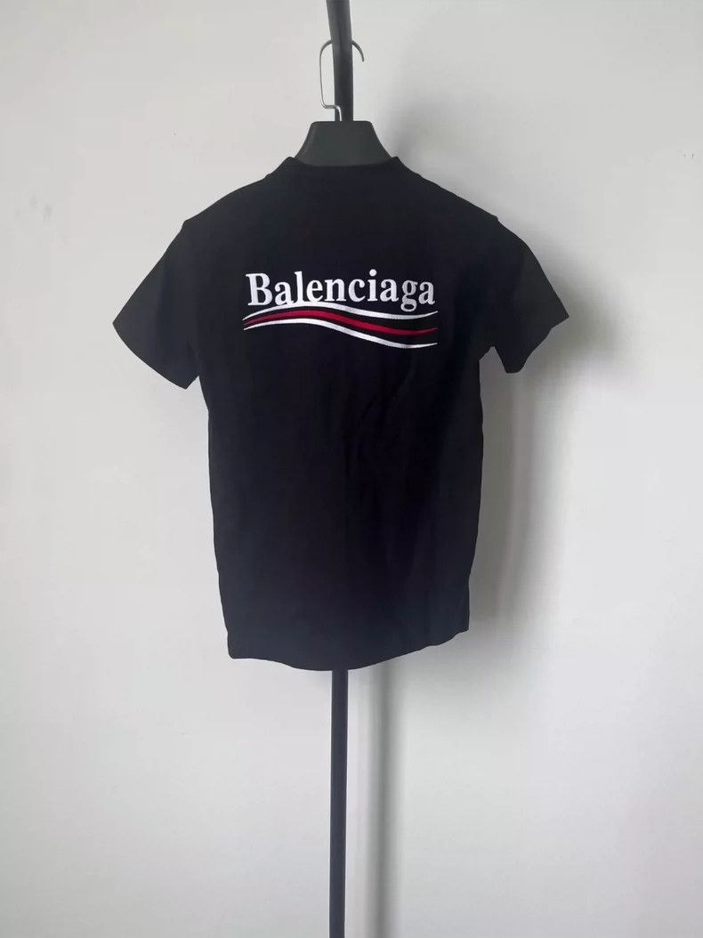 Balenciaga Balenciaga Cola Embroidered Short Sleeve Tee Size US XS / EU 42 / 0 - 3 Thumbnail