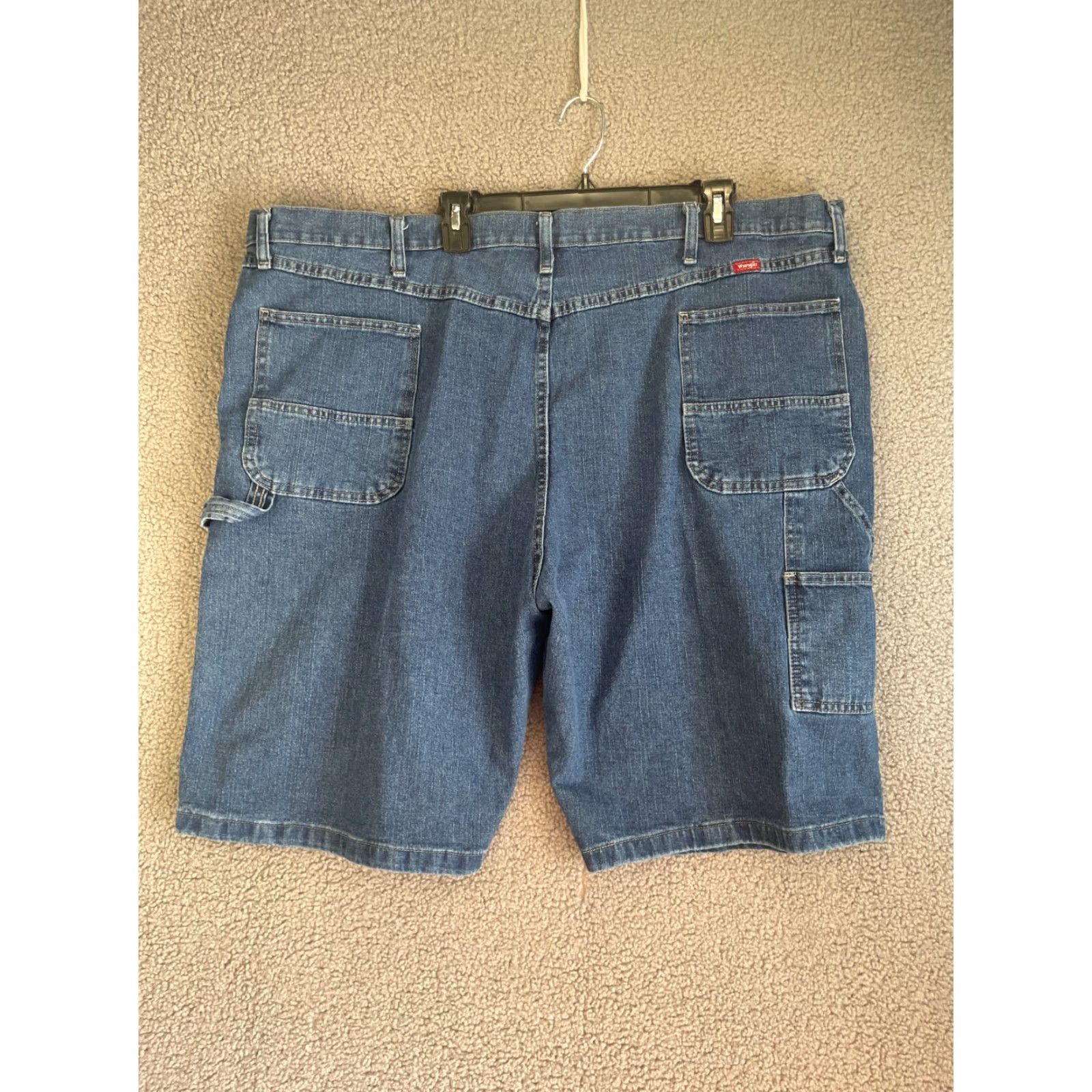Wrangler Wrangler Denim Shorts Mens Carpenter Blue Cotton Size 48 Size US 32 / EU 48 - 5 Thumbnail