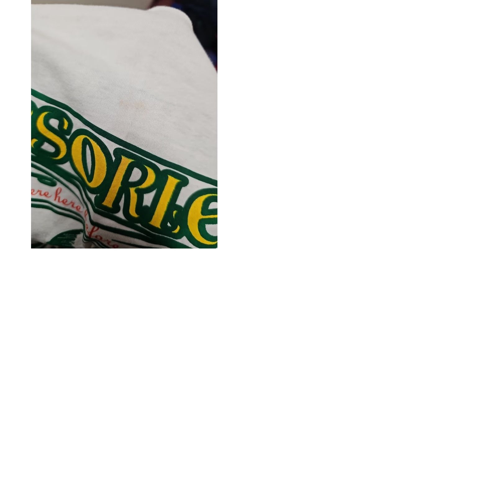 Fruit Of The Loom VINTAGE McSorley’s Old Ale House NYC Shirt Mens L White T-Shirt 90s Pub Size US L / EU 52-54 / 3 - 9 Thumbnail