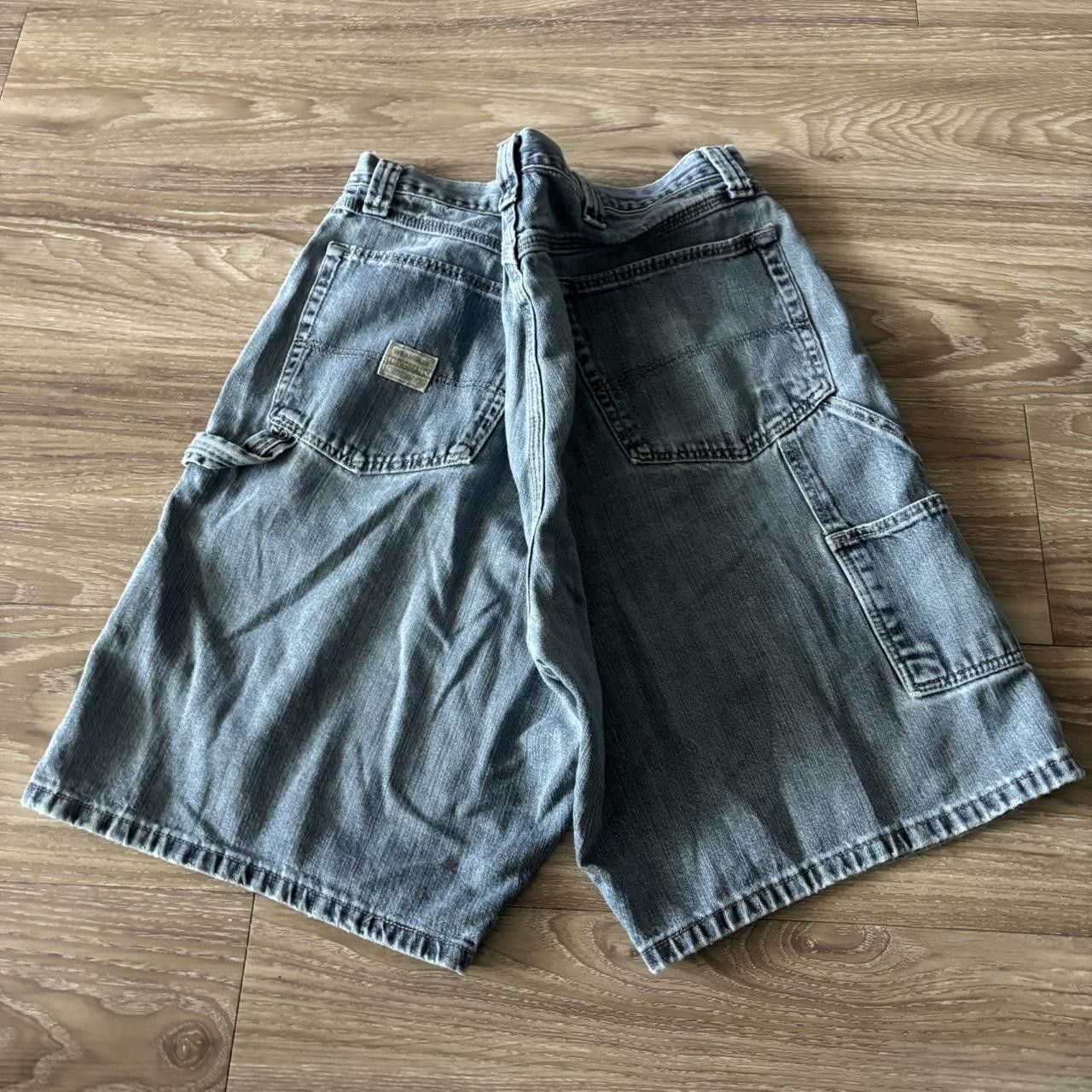 Dickies × Vintage Navy Dickies Long Baggy Loose Fit Shorts y2k