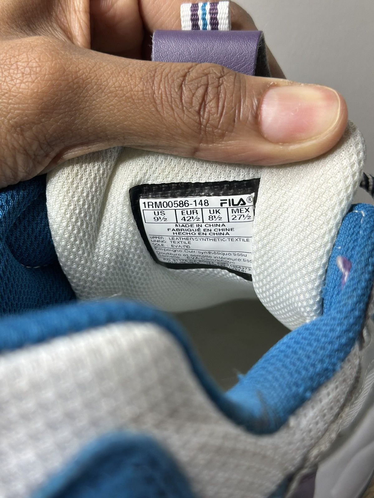Fila Fila Ray Tracer Sneaker Size US 9.5 / EU 42-43 - 8 Thumbnail