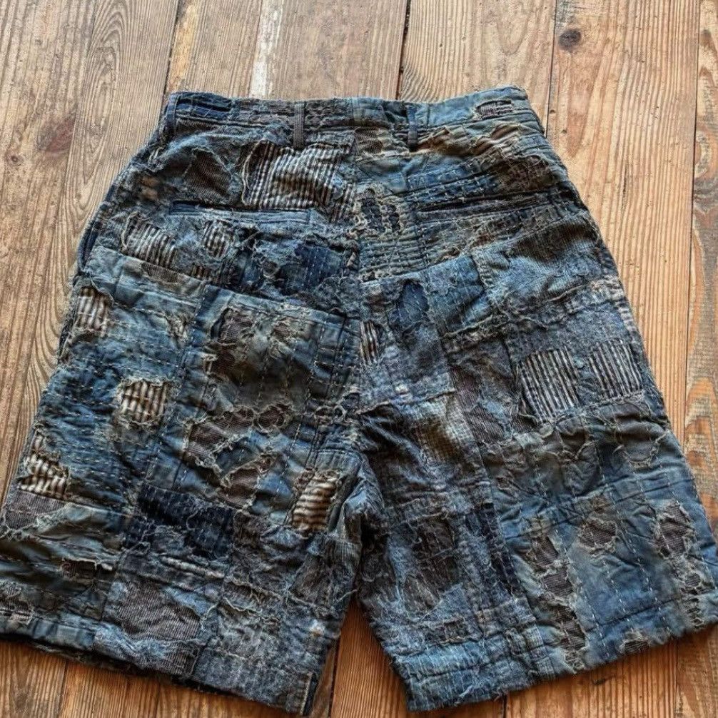 Kapital Kapital Boro Denim IVY Shorts size 2 Size US 32 / EU 48 - 2 Thumbnail