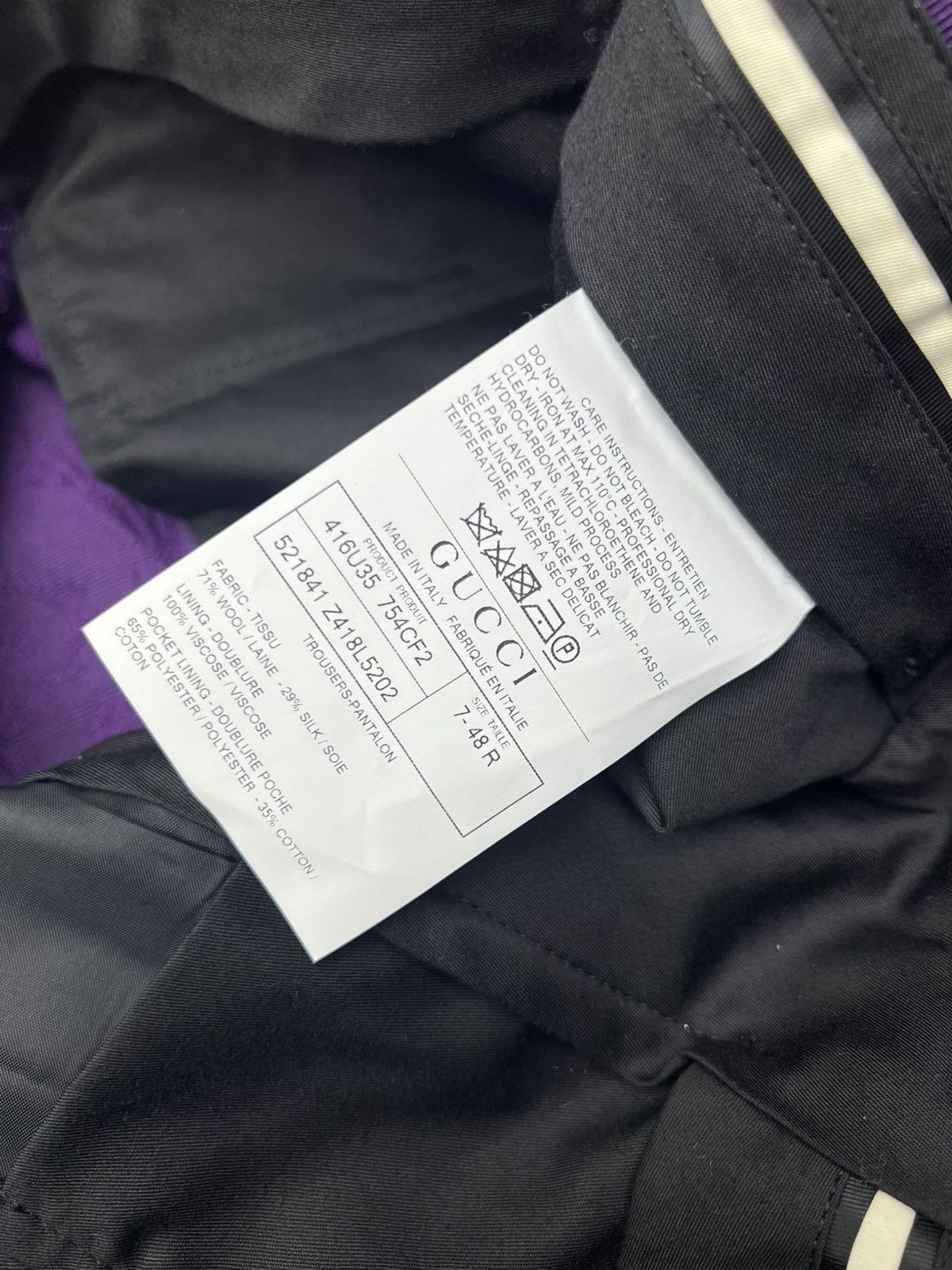 Gucci Gucci Purple Crystal Suit Set Size 34S - 17 Thumbnail
