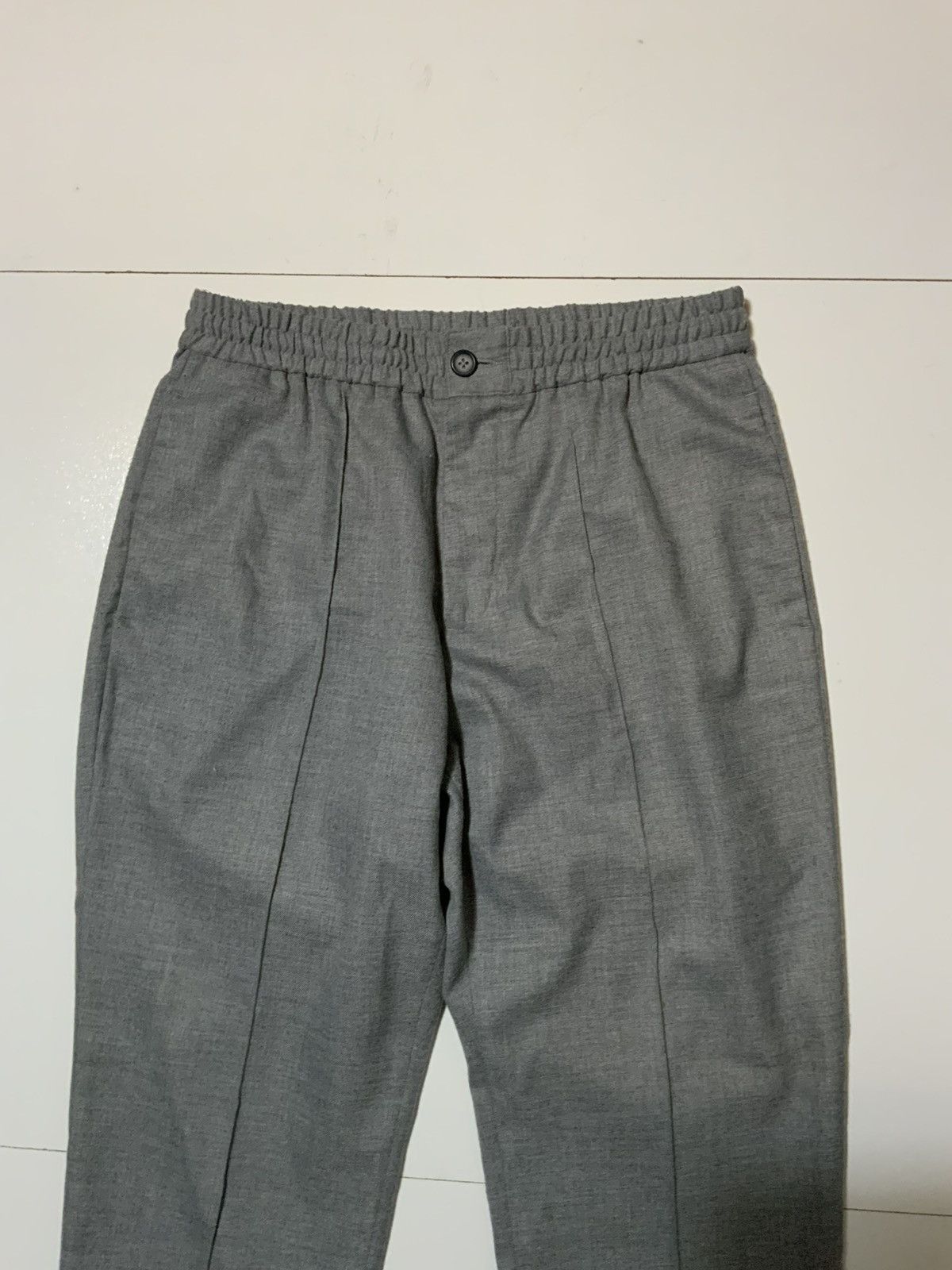 Designer Maison Noir Son Of The Seventh Pleated Gray Trouser Pants Size US 32 / EU 48 - 5 Thumbnail