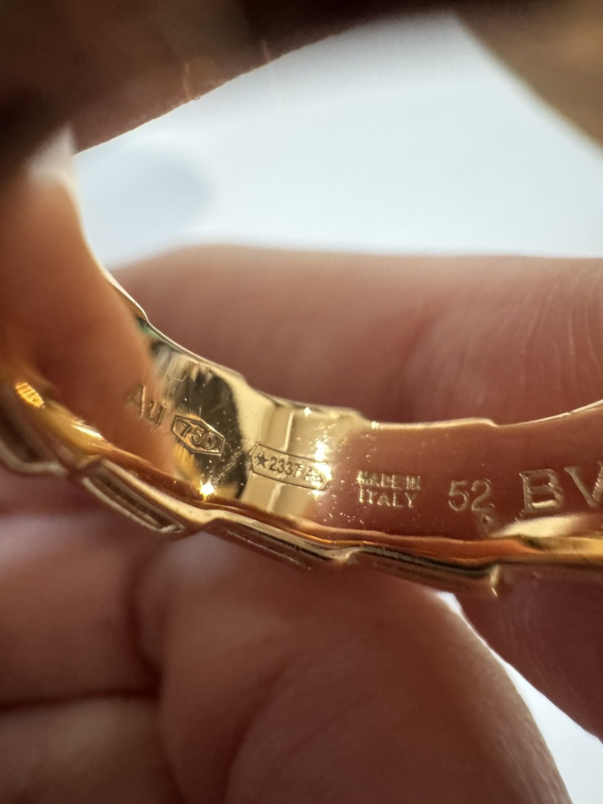 Bvlgari Serpenti Viper 18 kt rose gold ring Size ONE SIZE - 5 Thumbnail
