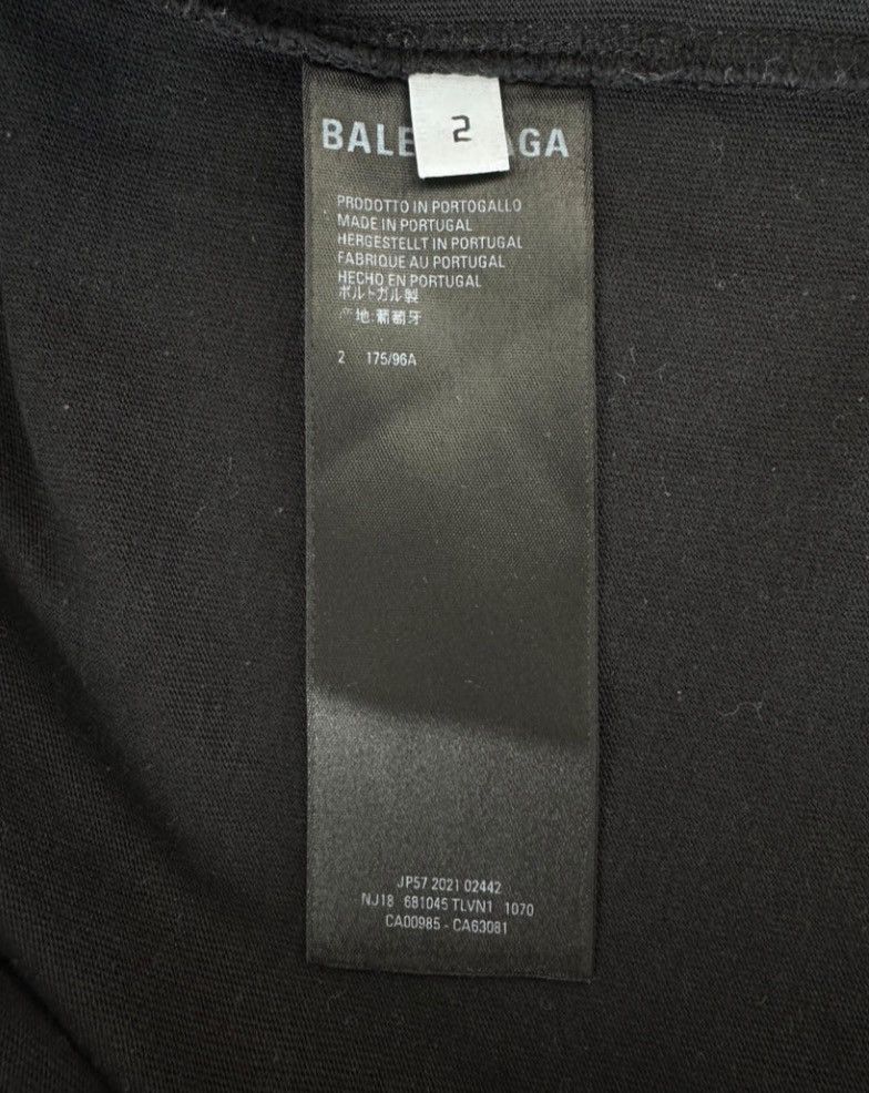 Balenciaga Balenciaga embroidered T shirt Size US M / EU 48-50 / 2 - 4 Thumbnail