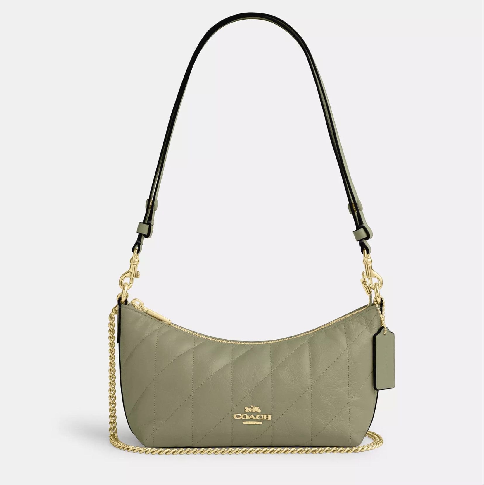 Coach Caitlin Shoulder Bag With Quilting CDZ88 Size ONE SIZE - 7 Thumbnail