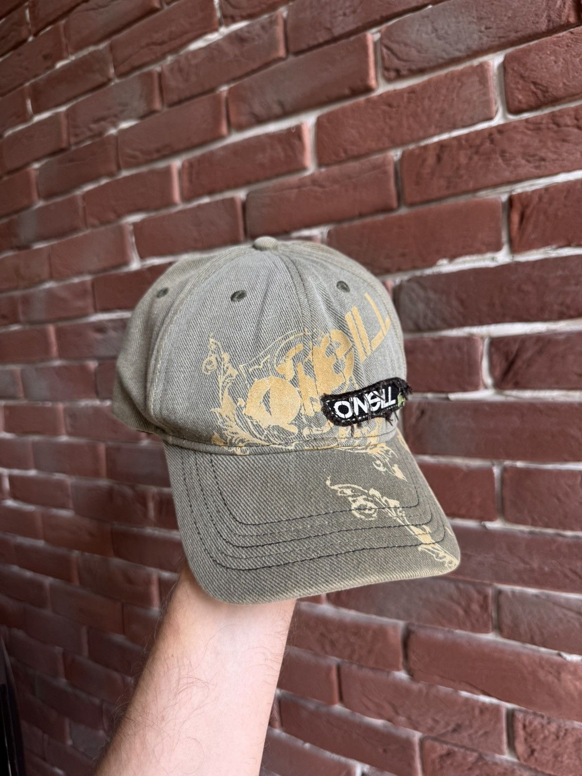 O'Neill Vintage 90s O’Neill Hat Cap Green Skate Surf Snow Hype Size ONE SIZE - 1 Thumbnail