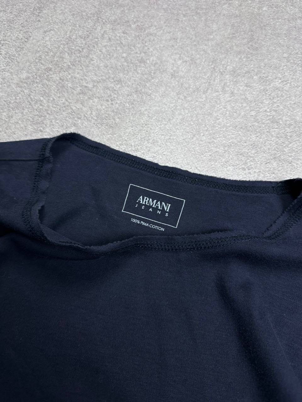 Armani × Emporio Armani × Vintage Vintage Emporio Armani Archival Longsleeve Shirt Y2K XXL Size US XXL / EU 58 / 5 - 4 Thumbnail