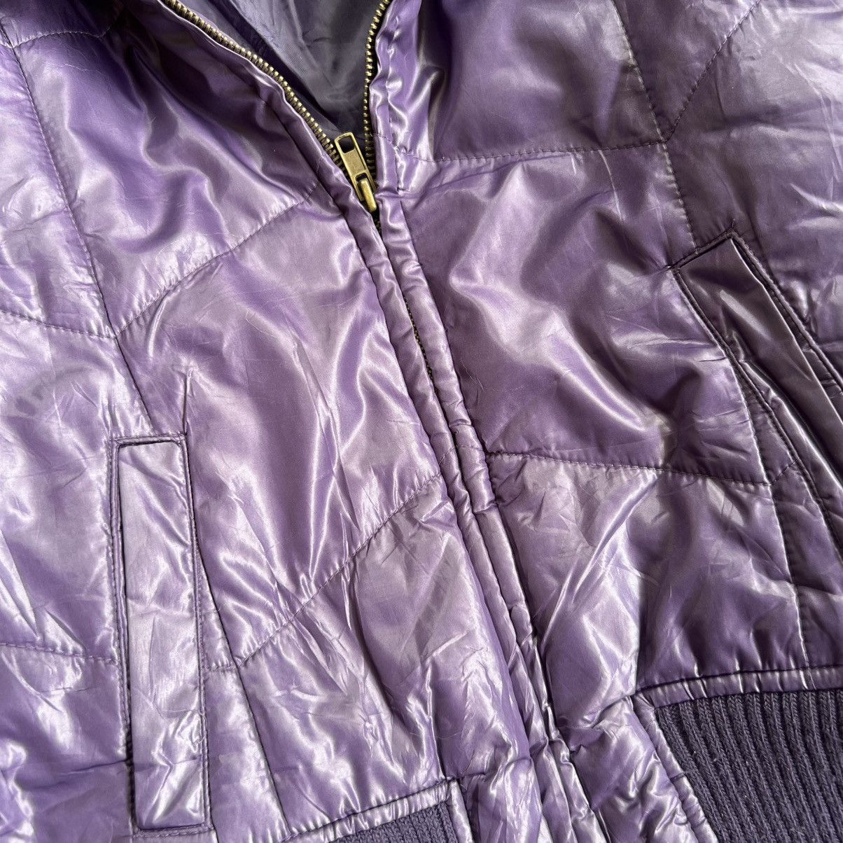Hysteric Glamour 2000s Blue Strive Lgb Style Boxy Puffer Fur Hooded Jacket Size US M / EU 48-50 / 2 - 3 Thumbnail