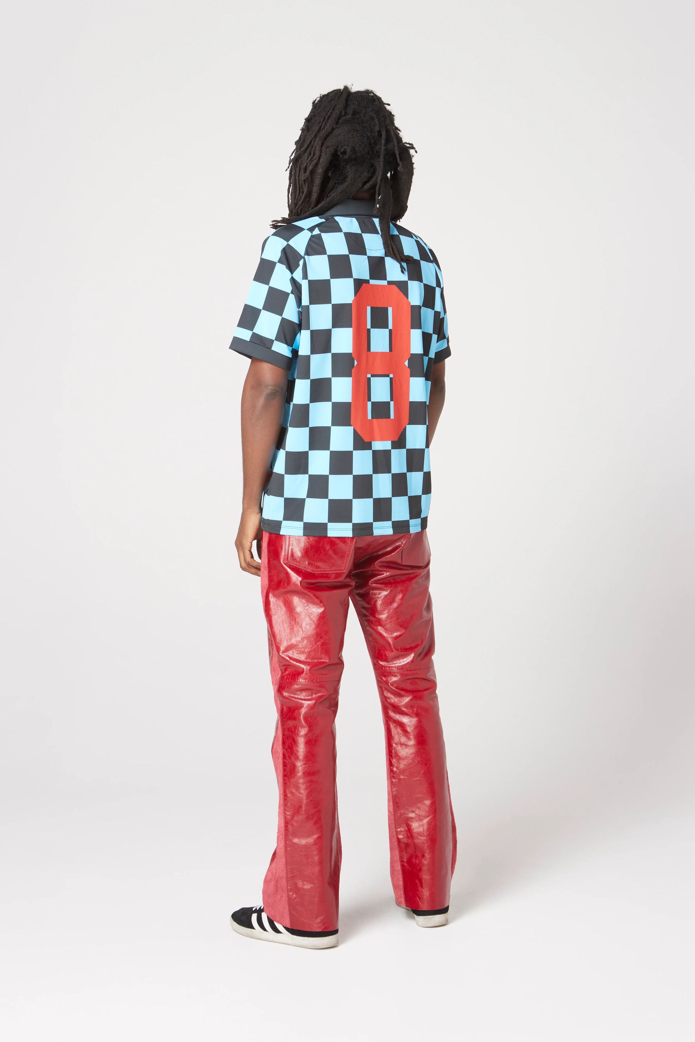 Gallery Dept. o1mle0725 Alvarado Soccer Jersey Check Polo Shirt Multicolor Size US XXL / EU 58 / 5 - 6 Thumbnail