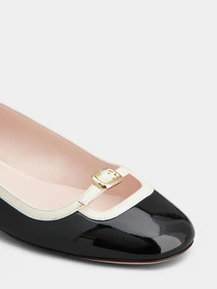 Roger Vivier o1s22i1n0824 Viv' Podium Ballerinas Flats in Black Size US 9 / IT 39 - 3 Thumbnail