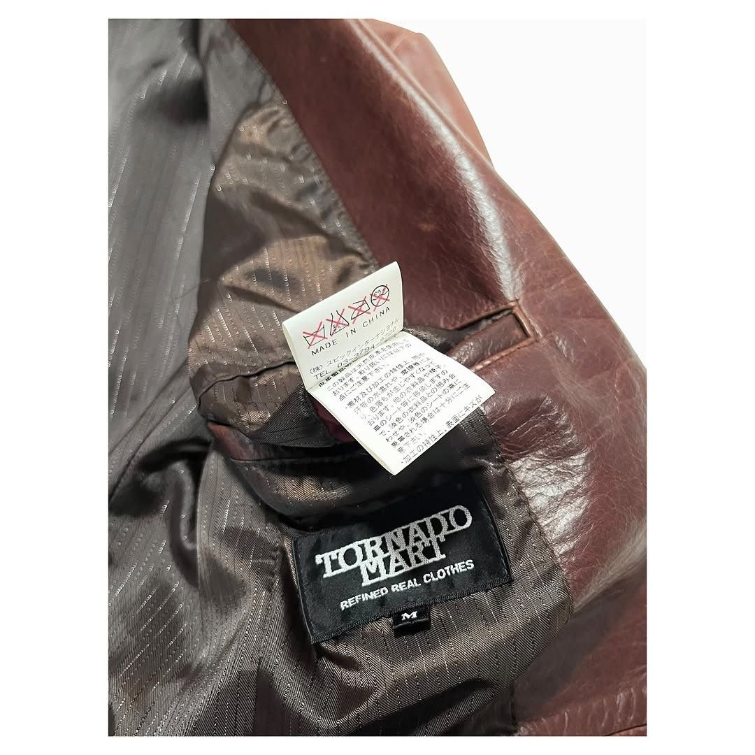 Tornado Mart Tornado Mart Leather Jacket Size US M / EU 48-50 / 2 - 7 Thumbnail