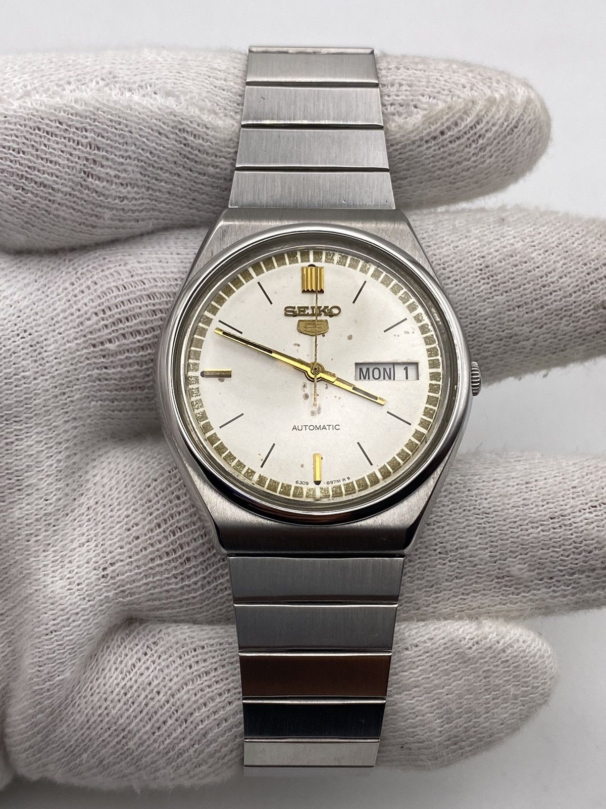 Seiko Seiko 5 Automatic 6309 Vintage Men’s Wristwatch Size 36 - 8 Thumbnail